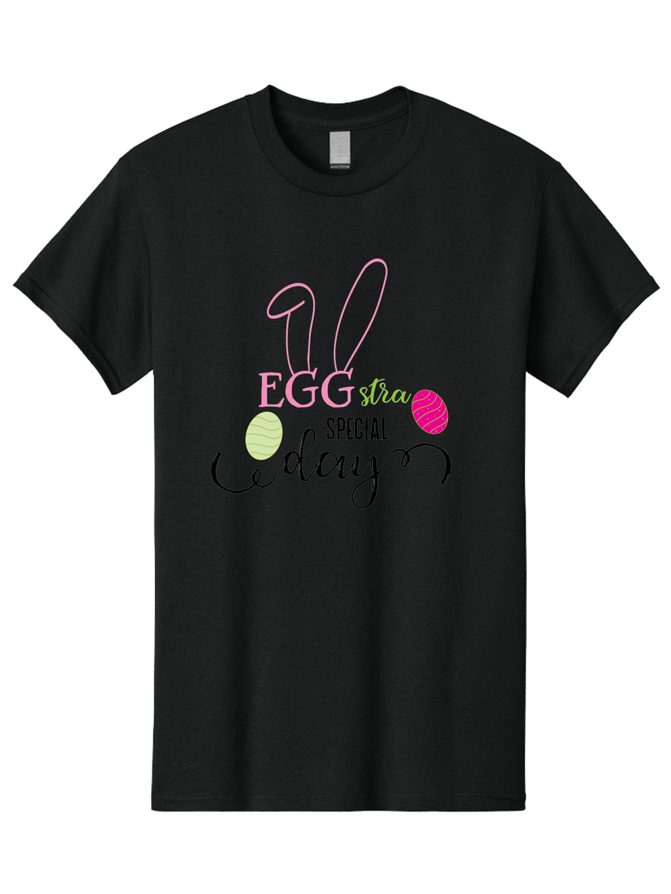 Eggstra-Special-Day Men'S Graphic Tee, 100% Cotton, Comfortable Casual Summer Wear, Machine Washable, Easter Eggs, Bunny Ears, Easter Celebration, Springtime Festivities, Holiday Graphics, Easter-Themed Decor, Festive Eggs, Easter Egg Hunt Aac684