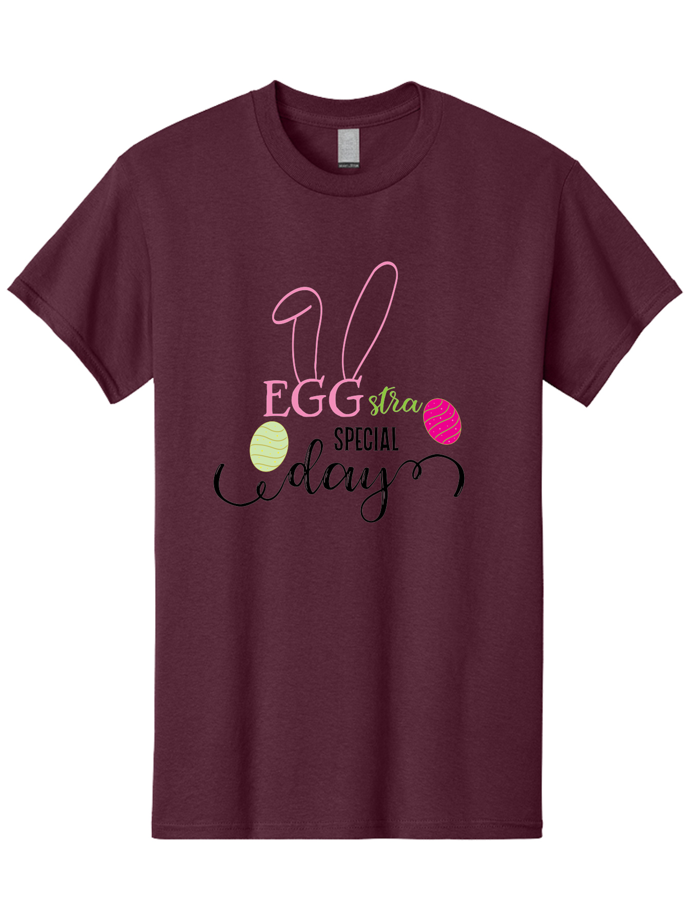 Eggstra-Special-Day Men'S Graphic Tee, 100% Cotton, Comfortable Casual Summer Wear, Machine Washable, Easter Eggs, Bunny Ears, Easter Celebration, Springtime Festivities, Holiday Graphics, Easter-Themed Decor, Festive Eggs, Easter Egg Hunt Aac684