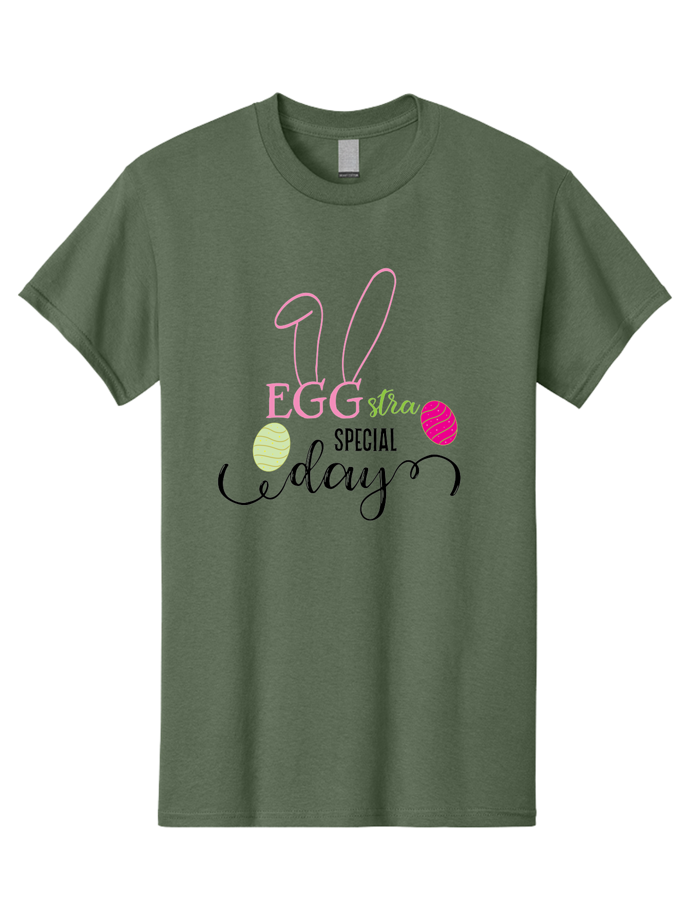 Eggstra-Special-Day Men'S Graphic Tee, 100% Cotton, Comfortable Casual Summer Wear, Machine Washable, Easter Eggs, Bunny Ears, Easter Celebration, Springtime Festivities, Holiday Graphics, Easter-Themed Decor, Festive Eggs, Easter Egg Hunt Aac684