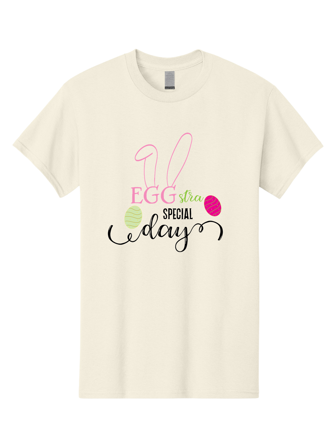 Eggstra-Special-Day Men'S Graphic Tee, 100% Cotton, Comfortable Casual Summer Wear, Machine Washable, Easter Eggs, Bunny Ears, Easter Celebration, Springtime Festivities, Holiday Graphics, Easter-Themed Decor, Festive Eggs, Easter Egg Hunt Aac684