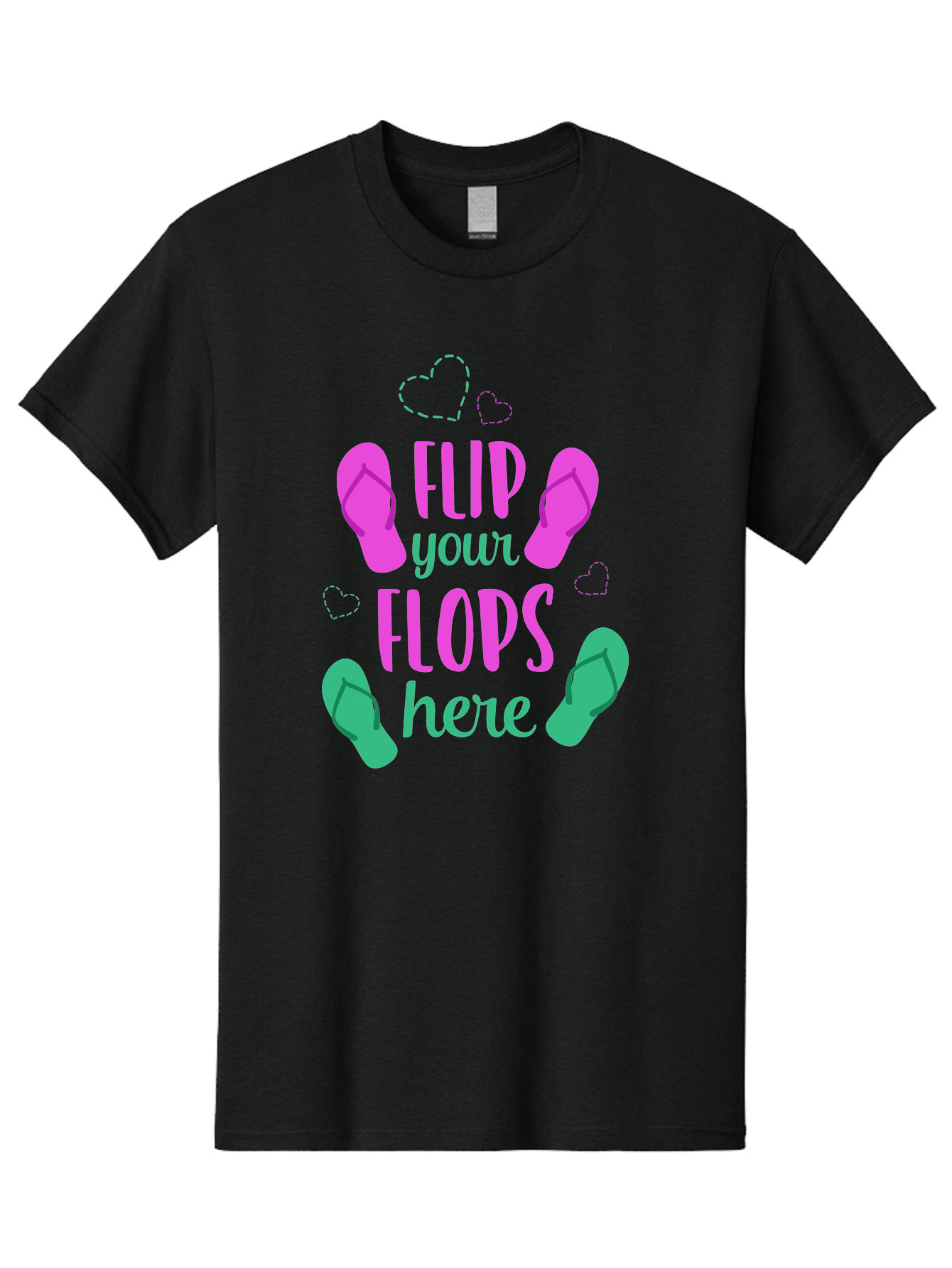 Flip-Flops Men'S Graphic Tee, 100% Cotton, Comfortable Casual Summer Wear, Machine Washable, Flip Flops, Summer Vibes, Beachwear, Tropical Style, Fashion Accessories, Playful Design, Casual Footwear, Vacation Mode, Fun Graphics Aac719