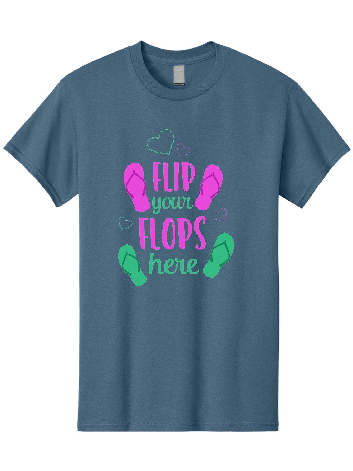 Flip-Flops Men'S Graphic Tee, 100% Cotton, Comfortable Casual Summer Wear, Machine Washable, Flip Flops, Summer Vibes, Beachwear, Tropical Style, Fashion Accessories, Playful Design, Casual Footwear, Vacation Mode, Fun Graphics Aac719