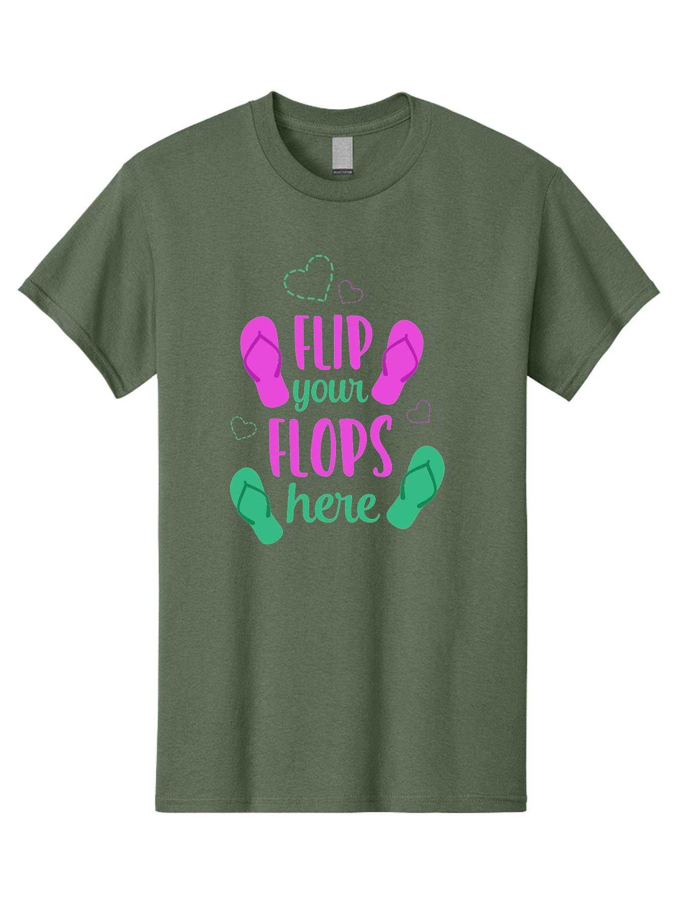 Flip-Flops Men'S Graphic Tee, 100% Cotton, Comfortable Casual Summer Wear, Machine Washable, Flip Flops, Summer Vibes, Beachwear, Tropical Style, Fashion Accessories, Playful Design, Casual Footwear, Vacation Mode, Fun Graphics Aac719
