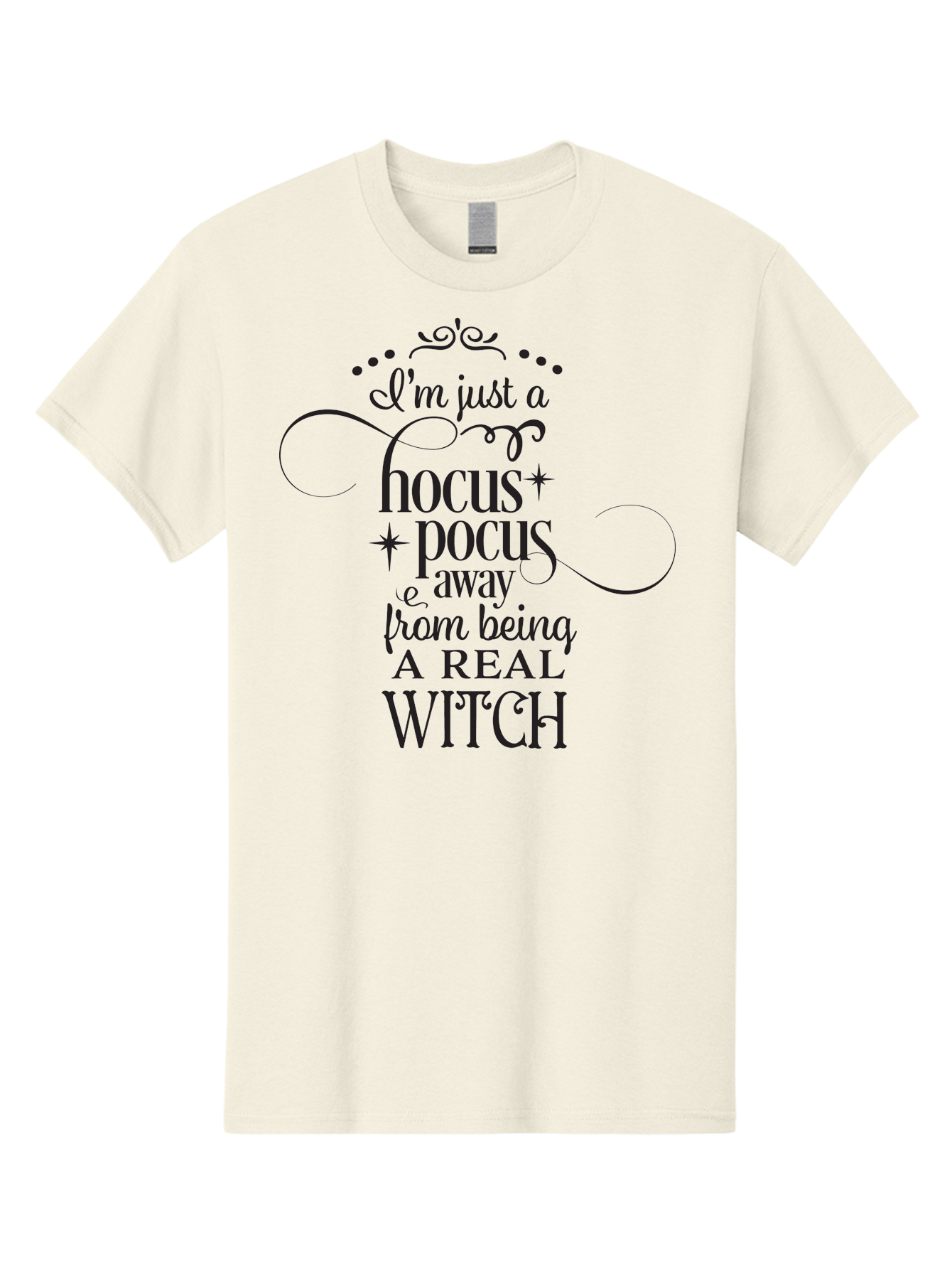 Hocus-Pocus-Witch-Quote Men'S Graphic Tee, 100% Cotton, Comfortable Casual Summer Wear, Machine Washable, Funny Witch Quote, Hocus Pocus, Halloween Humor, Witchy Sayings, Magical Phrases, Spooky Season, Witchcraft, Mystical Vibes Aac821
