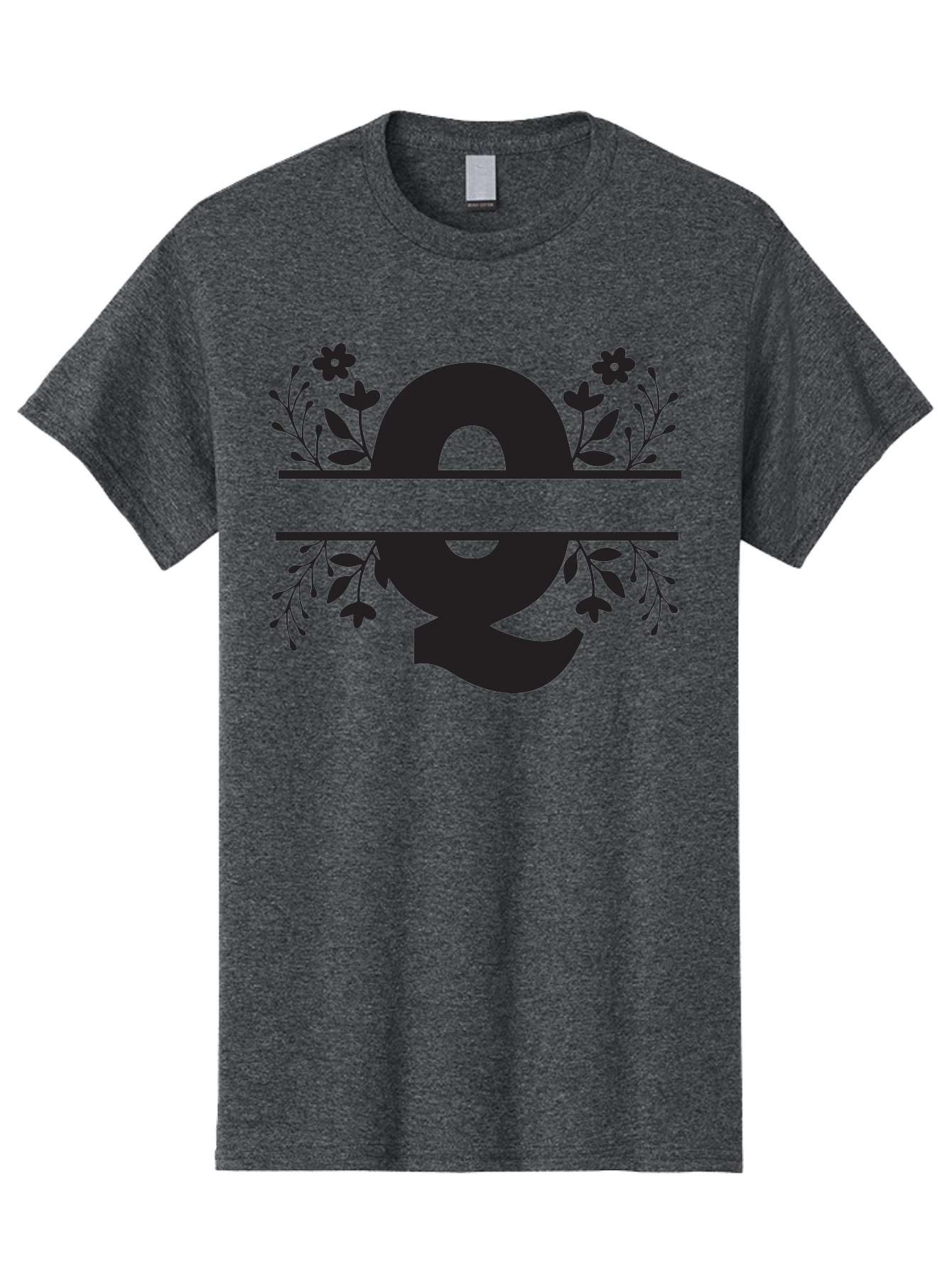 Omega-Symbol Men'S Graphic Tee, 100% Cotton, Comfortable Casual Summer Wear, Machine Washable, Omega Symbol, Greek Alphabet, Floral Elements, Greek Letter, Botanical Design, Logo Inspiration, Typography, Elegant Design, Symbolic Representation Aad070
