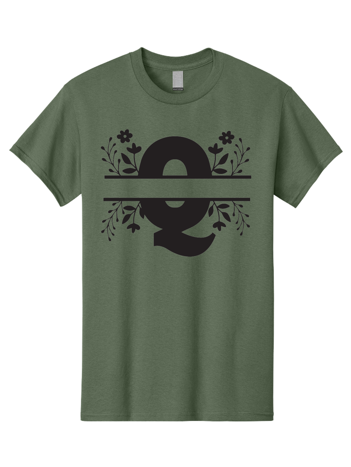 Omega-Symbol Men'S Graphic Tee, 100% Cotton, Comfortable Casual Summer Wear, Machine Washable, Omega Symbol, Greek Alphabet, Floral Elements, Greek Letter, Botanical Design, Logo Inspiration, Typography, Elegant Design, Symbolic Representation Aad070