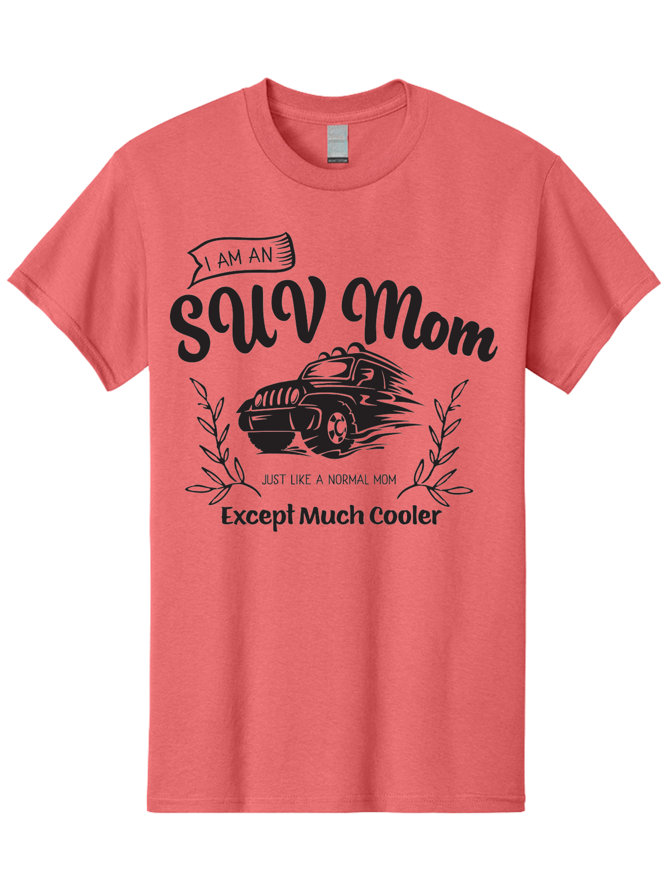 Suv-Mom Men'S Graphic Tee, 100% Cotton, Comfortable Casual Summer Wear, Machine Washable, Suv Mom, Cool Mom, Off-Road Mom, Adventurous Mom, Funny Mom Quote, Suv Graphic, Mom Life, Cool Mom Quote, Suv, Mom Aad213