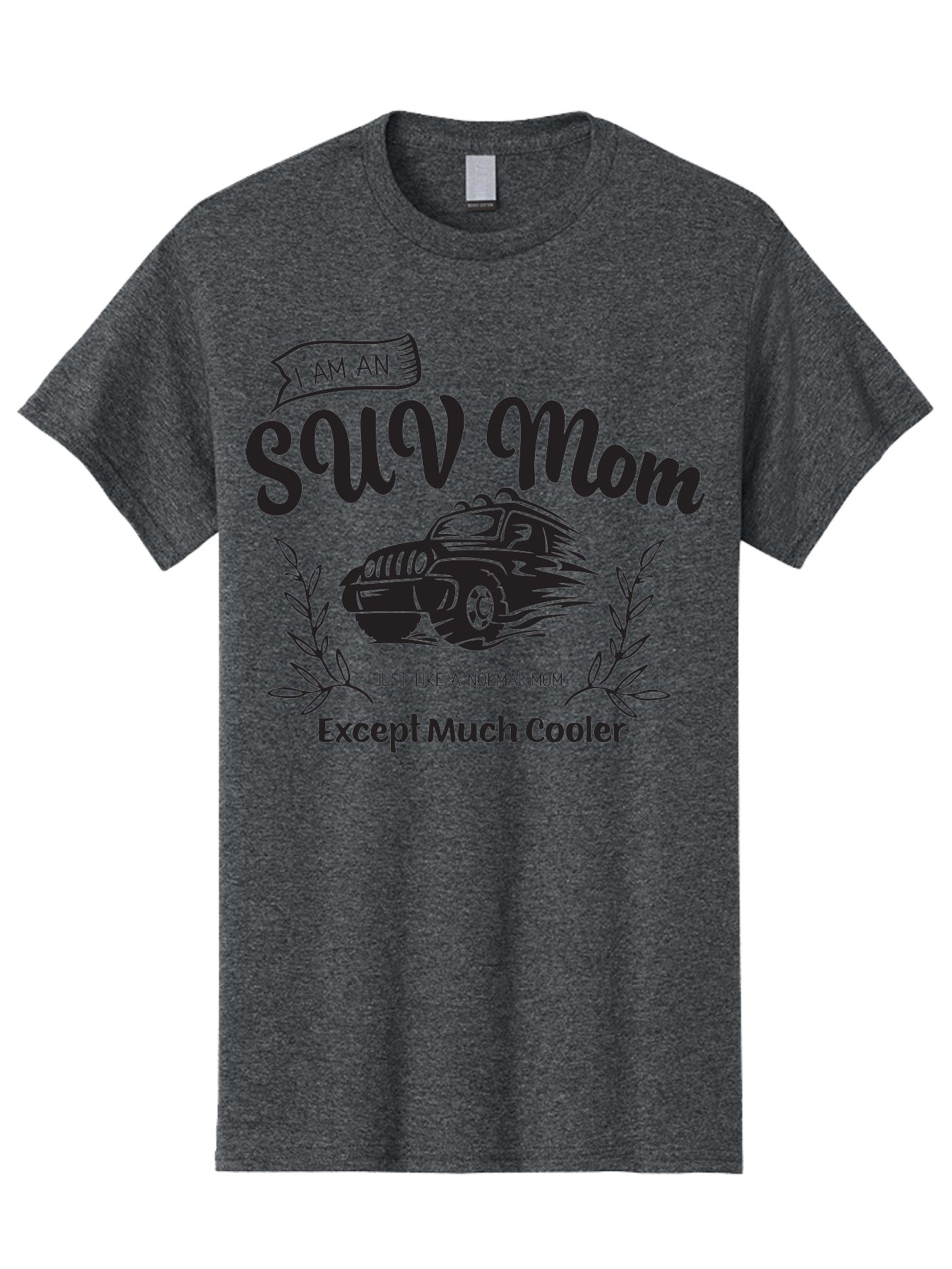 Suv-Mom Men'S Graphic Tee, 100% Cotton, Comfortable Casual Summer Wear, Machine Washable, Suv Mom, Cool Mom, Off-Road Mom, Adventurous Mom, Funny Mom Quote, Suv Graphic, Mom Life, Cool Mom Quote, Suv, Mom Aad213