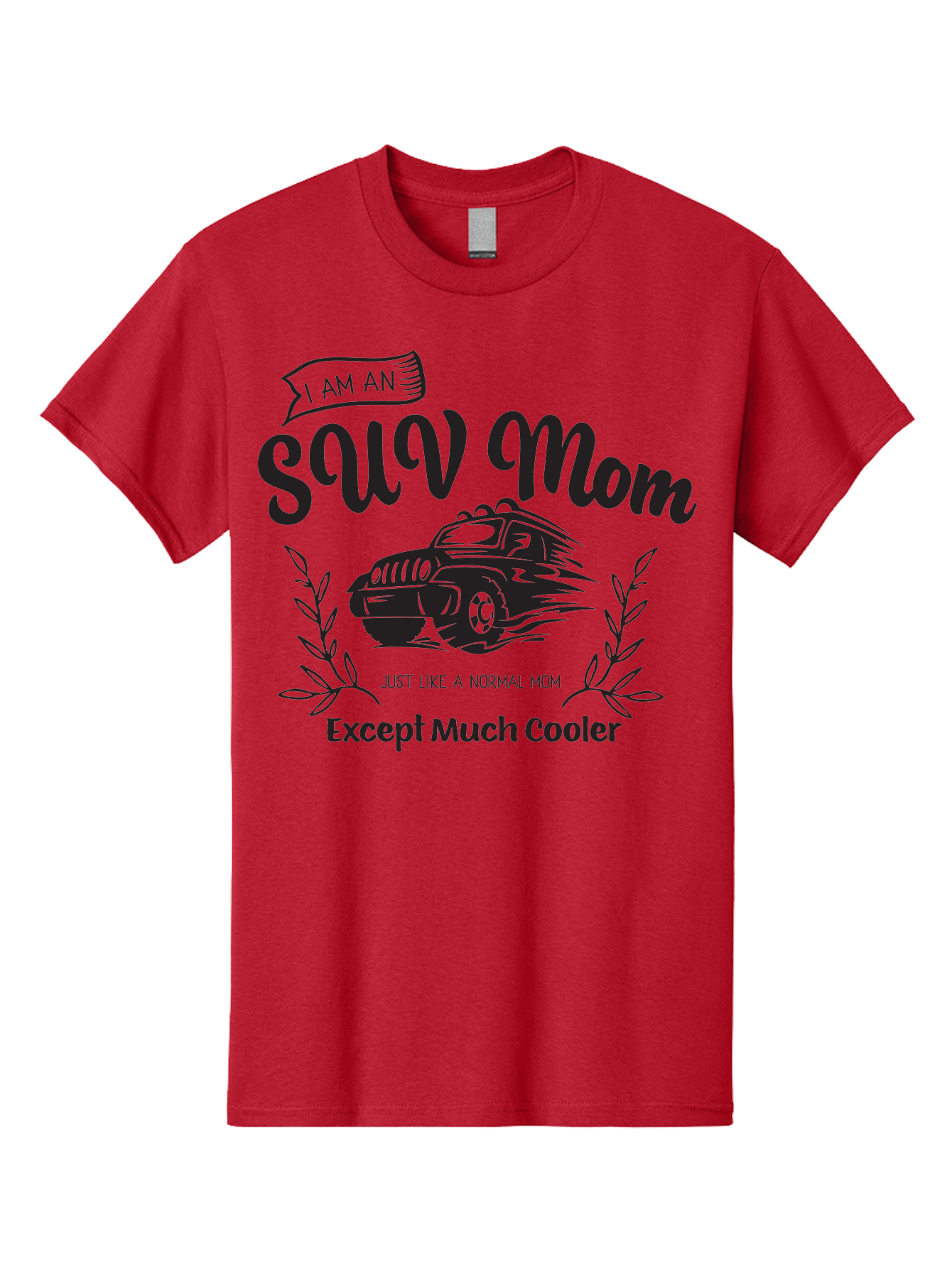 Suv-Mom Men'S Graphic Tee, 100% Cotton, Comfortable Casual Summer Wear, Machine Washable, Suv Mom, Cool Mom, Off-Road Mom, Adventurous Mom, Funny Mom Quote, Suv Graphic, Mom Life, Cool Mom Quote, Suv, Mom Aad213