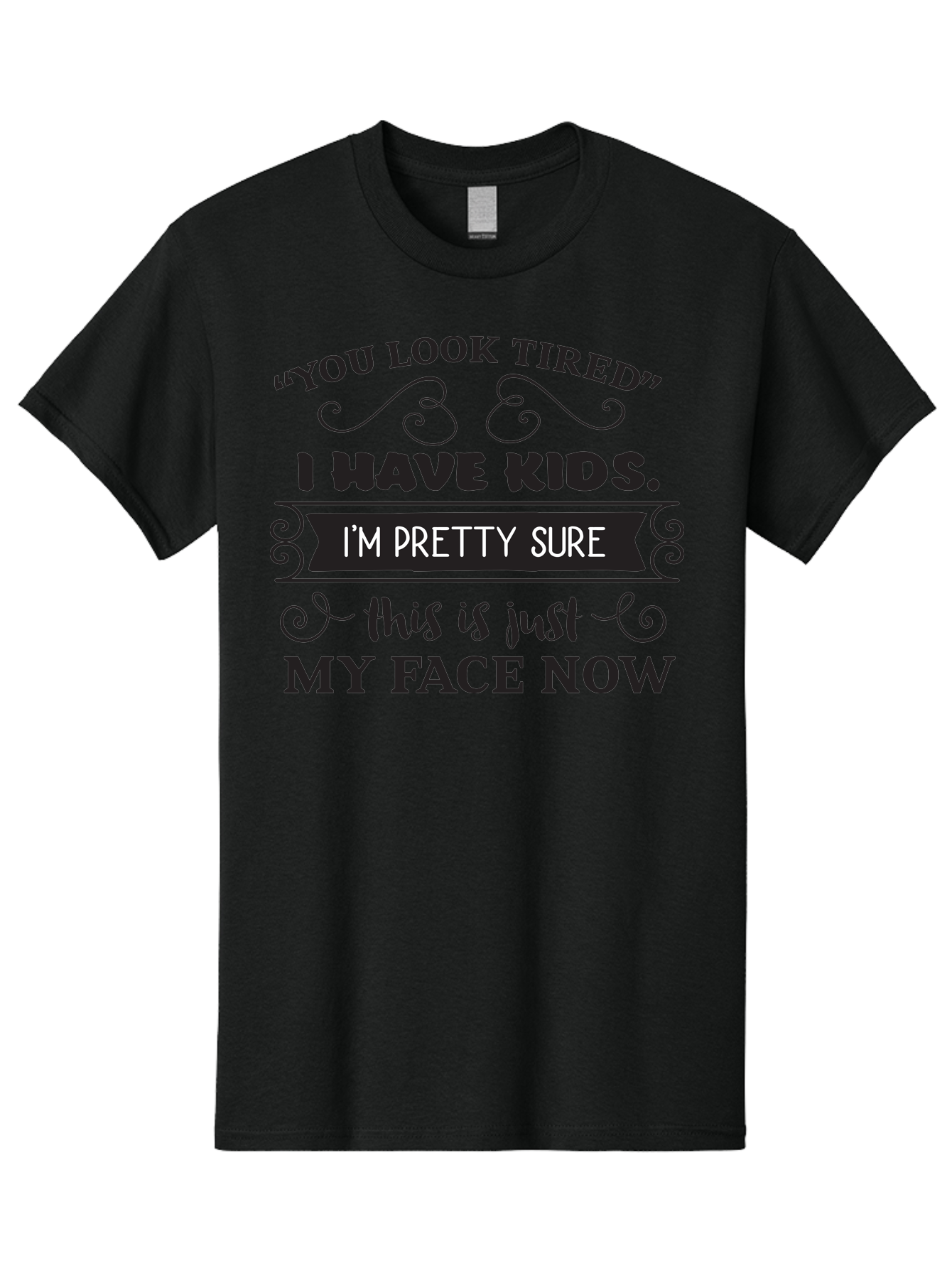 Tired-Parent Men'S Graphic Tee, 100% Cotton, Comfortable Casual Summer Wear, Machine Washable, Funny Quote, Parenting Humor, Tired Parents, Mom Life, Dad Jokes, Parenting Struggles, Humorous Sayings, Witty Remarks, Relatable Quotes, Aad260