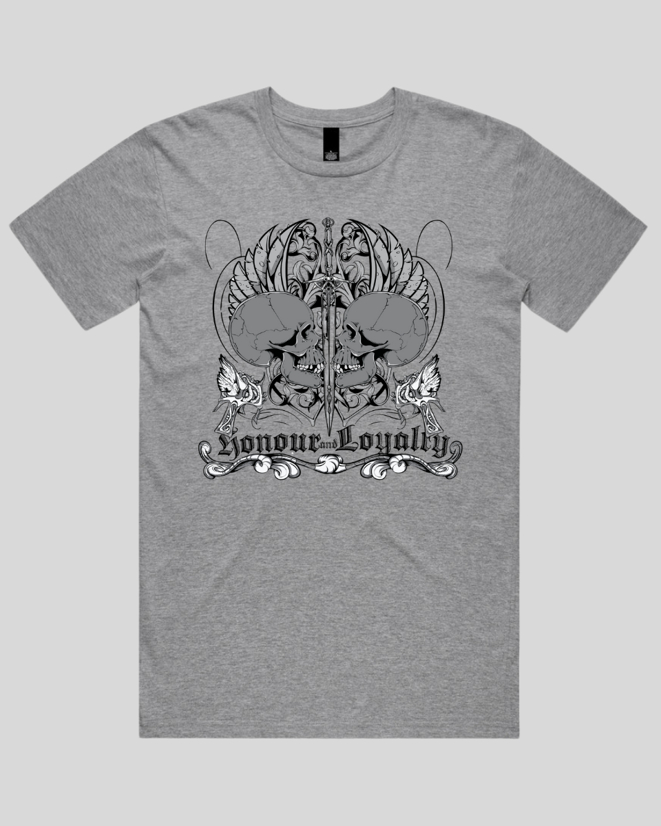 Honour and Loyalty Skull Men's T-Shirt