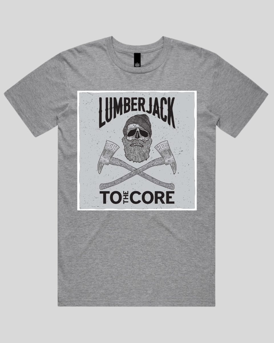 Lumberjack skull 4 Men's T-shirt