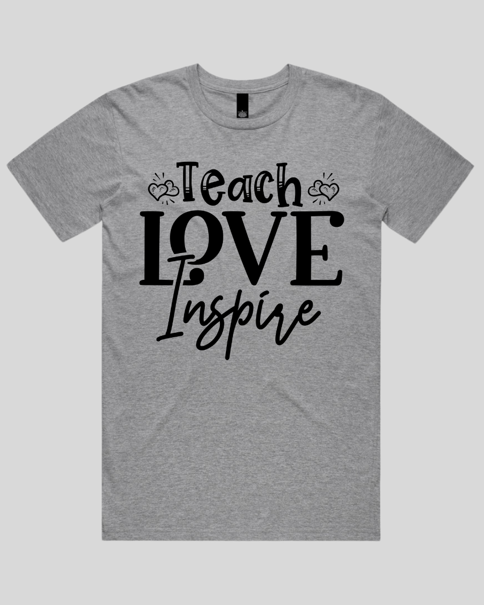 Teach love inspire  Men's T-Shirt