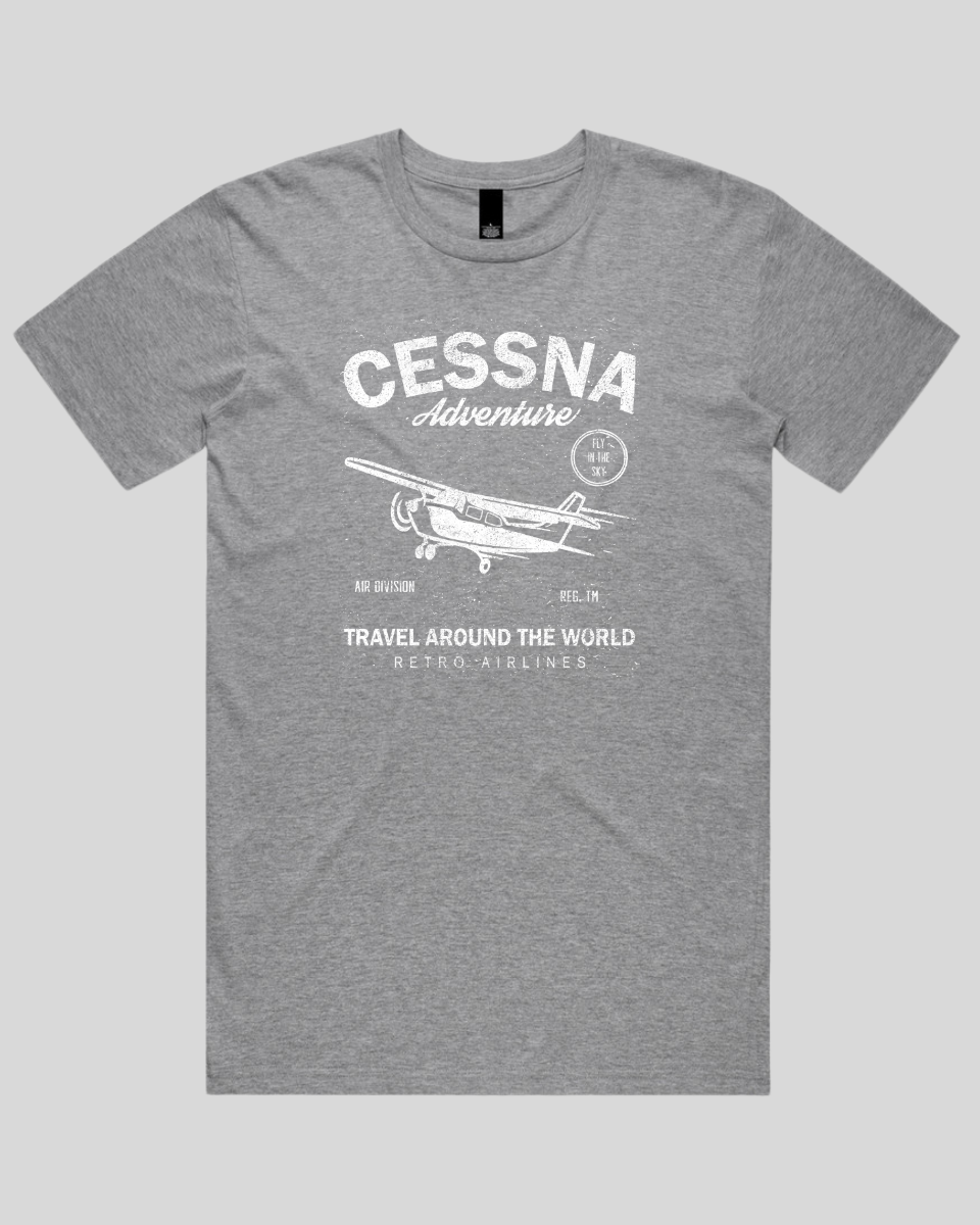 Cessna Distressed Men's T-Shirt