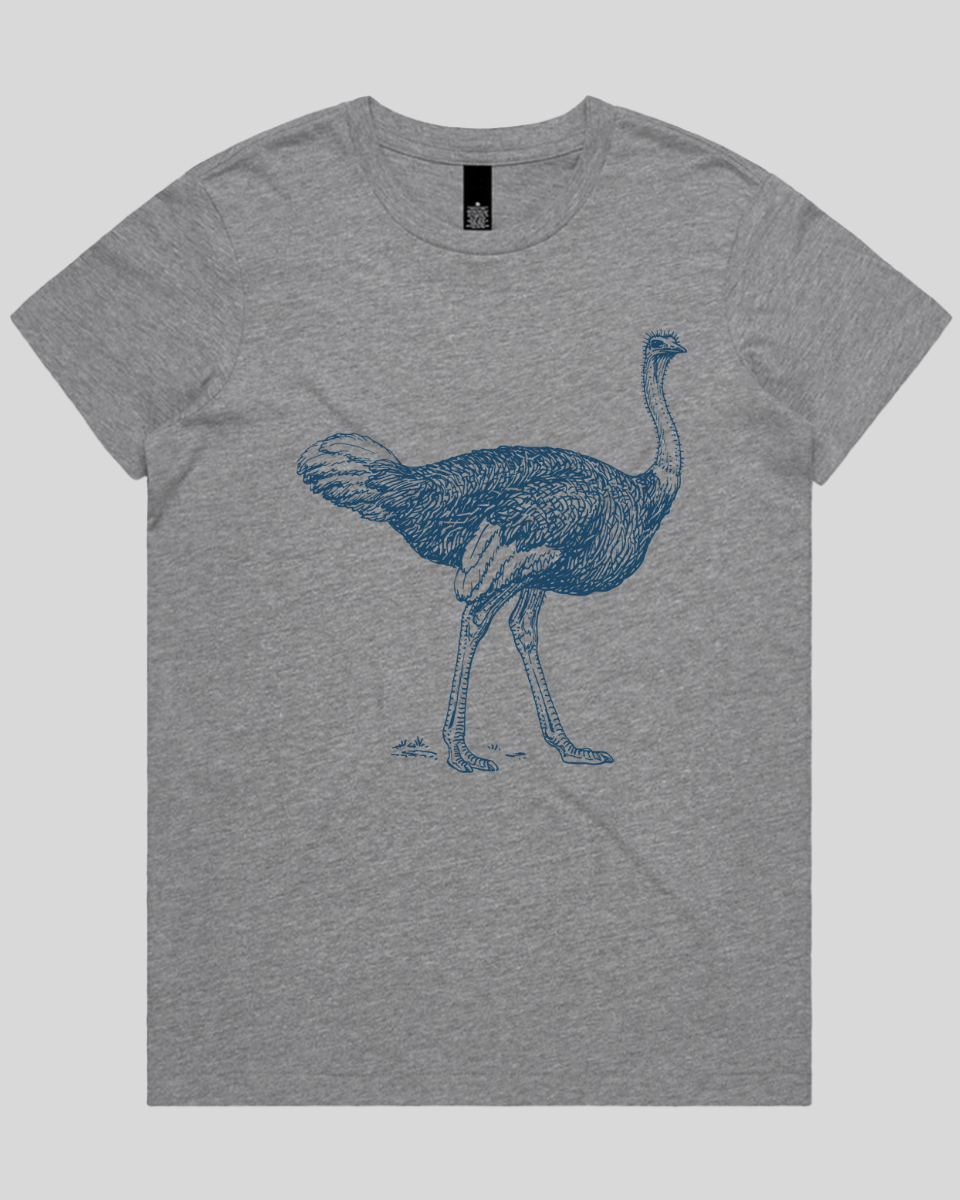 African Ostrich Walk Women's T-Shirt
