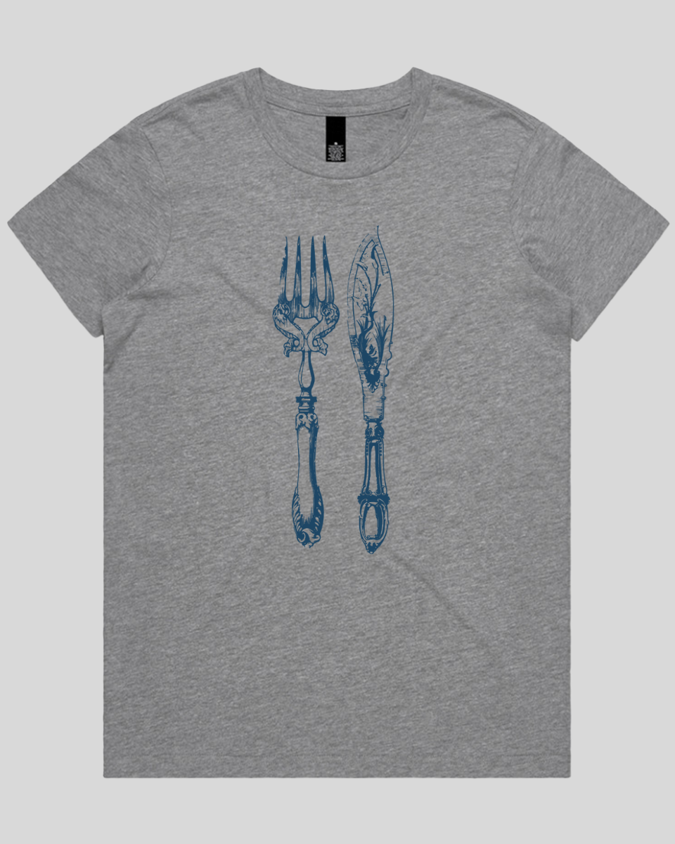Vintage Cutlery Set Women's T-Shirt