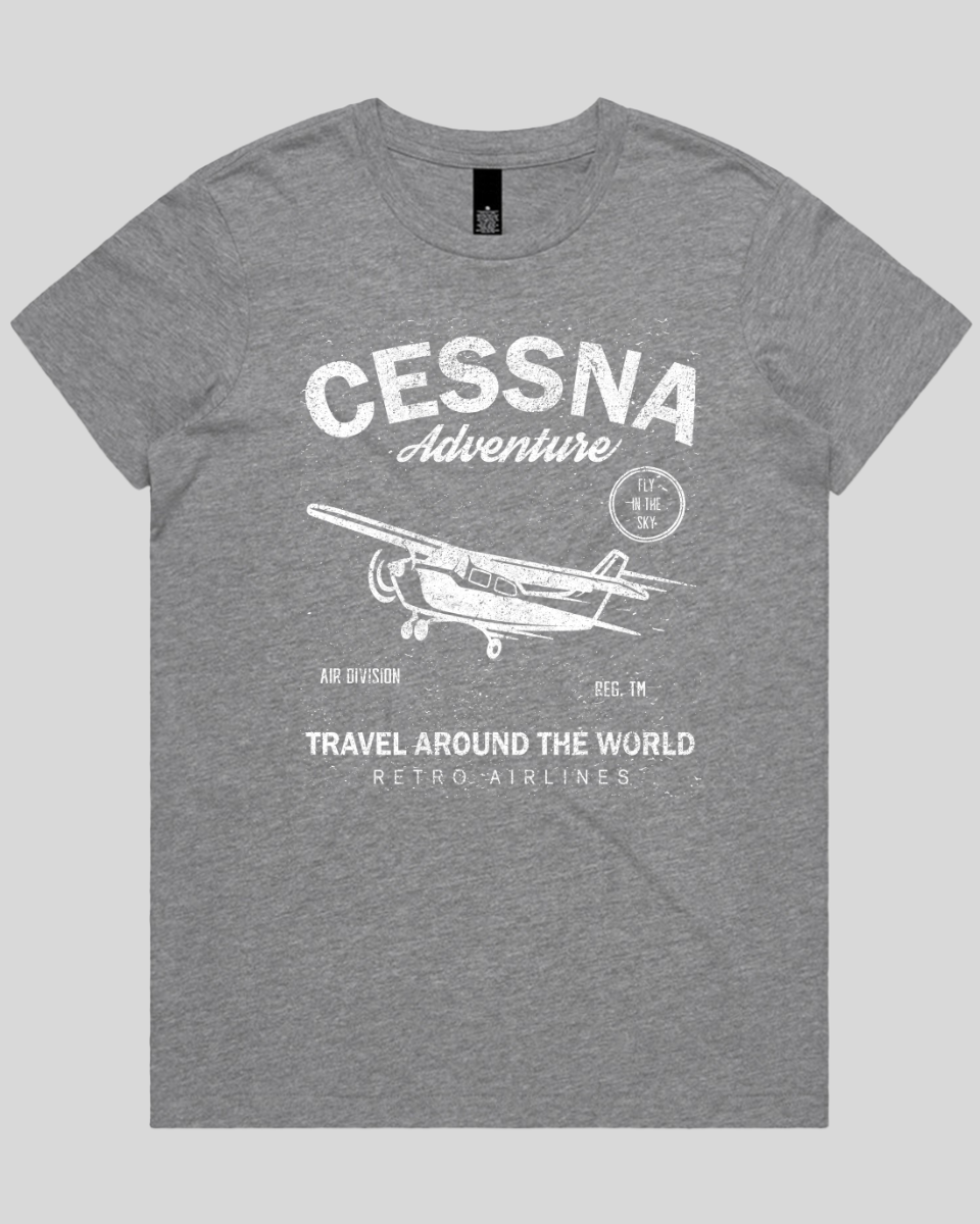 Cessna Distressed Women's T-Shirt