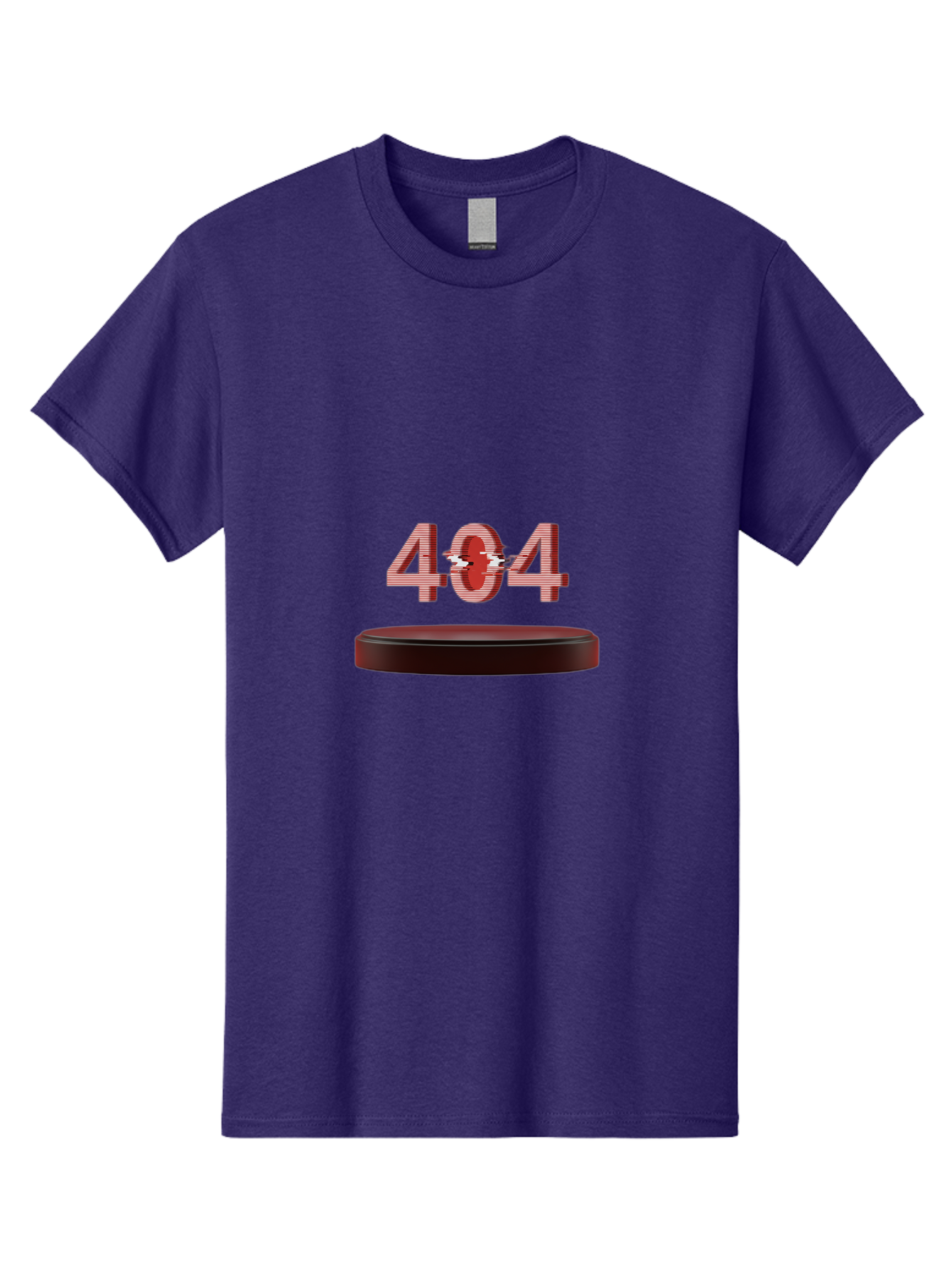 404-6 Men'S Graphic Tee, 100% Cotton, Comfortable Casual Summer Wear, Machine Washable, 404 Error Message, Glitch Effect, Red Numbers, Broken Link, Error Page, Digital Disruption, Cyber Glitch, Futuristic Design Baa063