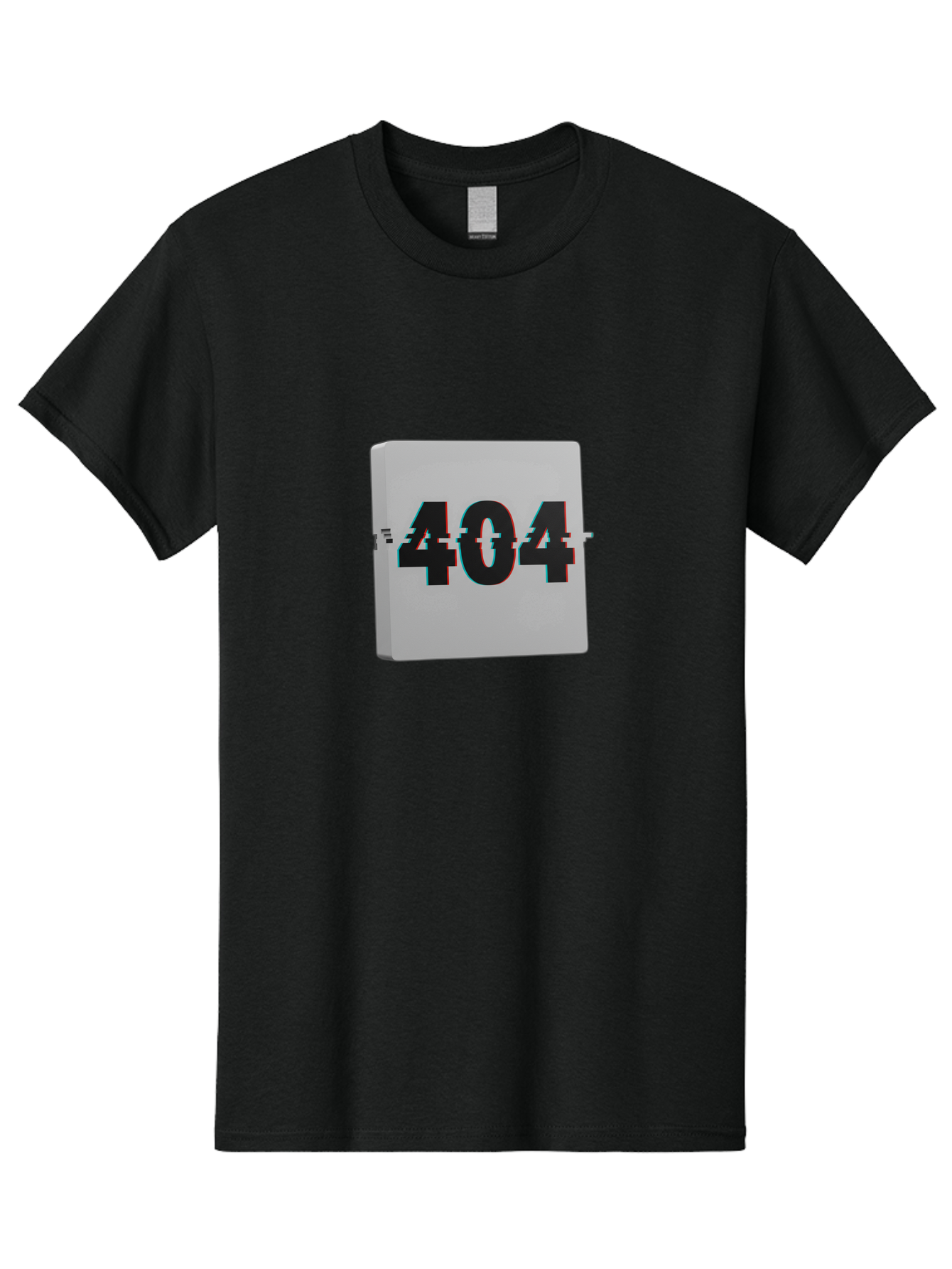 404-7 Men'S Graphic Tee, 100% Cotton, Comfortable Casual Summer Wear, Machine Washable, 404 Error, Page Not Found, Digital Glitch, Distorted Text, Error Message, Broken Link, Website Issue, Technical Problem, Online Error Baa064