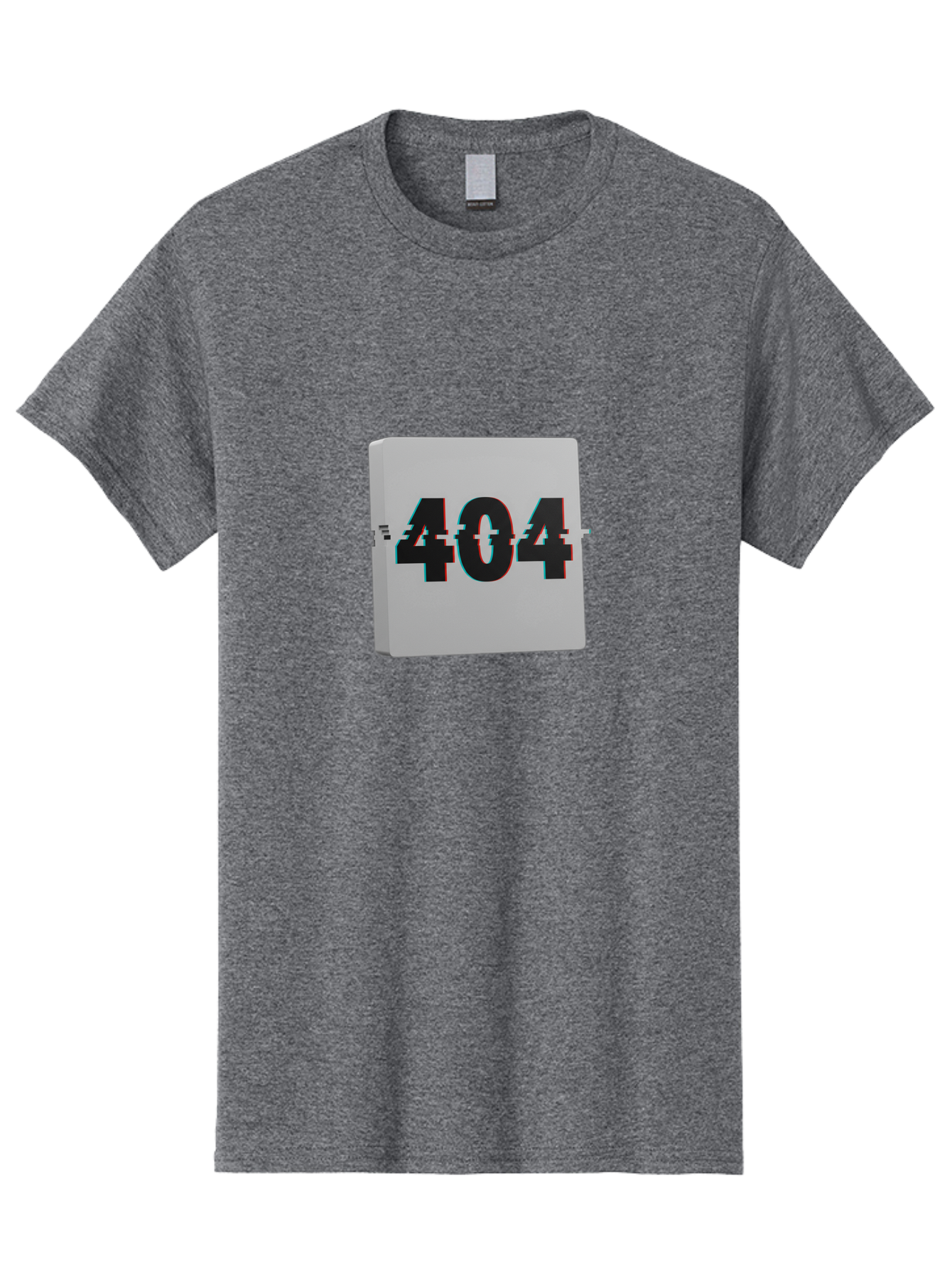 404-7 Men'S Graphic Tee, 100% Cotton, Comfortable Casual Summer Wear, Machine Washable, 404 Error, Page Not Found, Digital Glitch, Distorted Text, Error Message, Broken Link, Website Issue, Technical Problem, Online Error Baa064