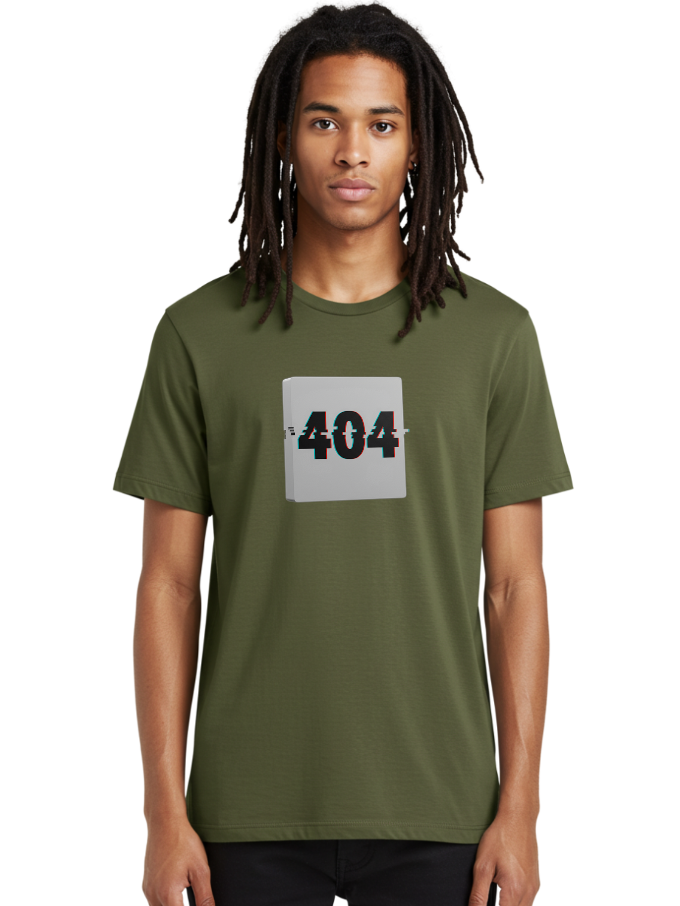 404-7 Men'S Graphic Tee, 100% Cotton, Comfortable Casual Summer Wear, Machine Washable, 404 Error, Page Not Found, Digital Glitch, Distorted Text, Error Message, Broken Link, Website Issue, Technical Problem, Online Error Baa064