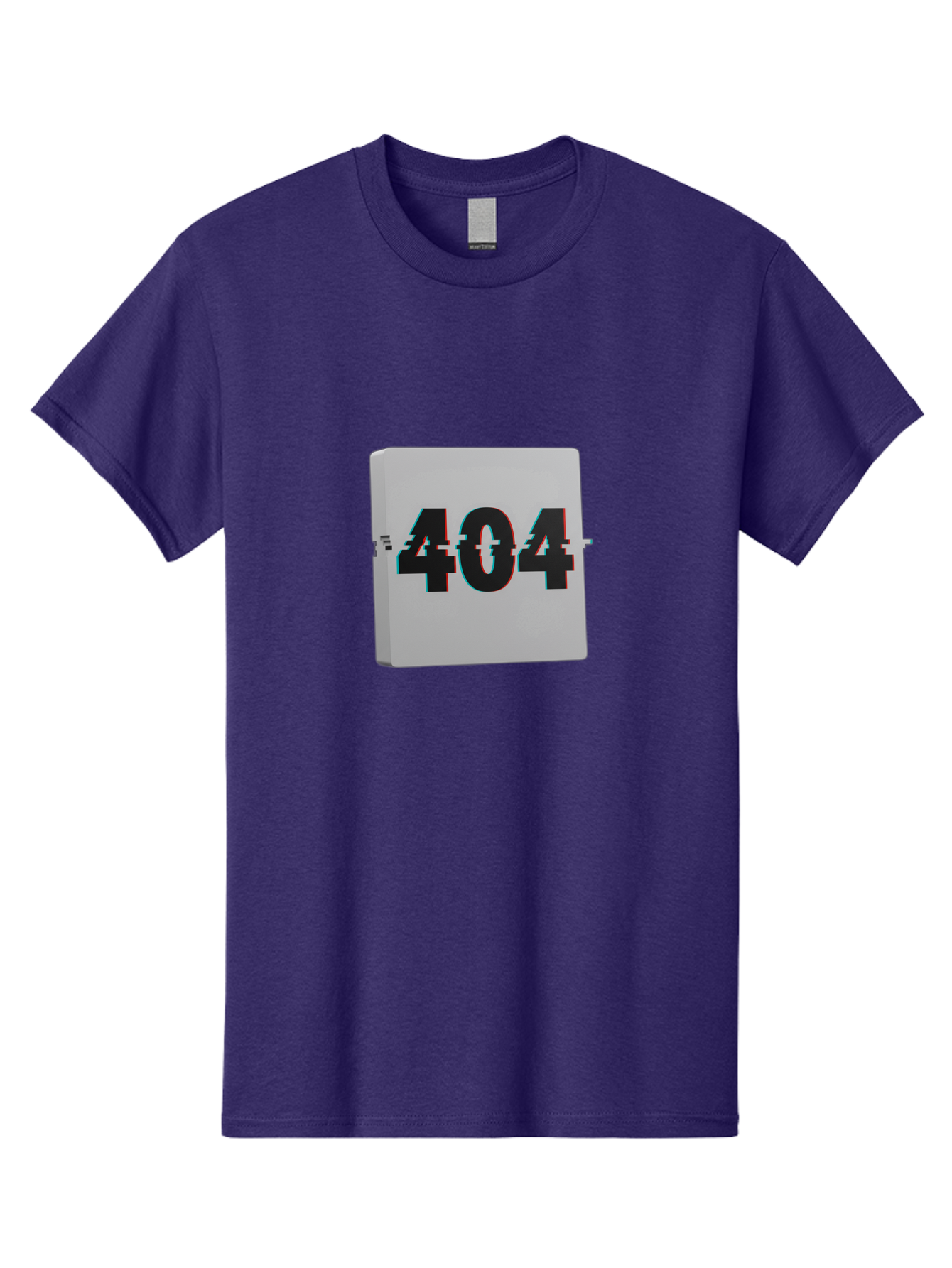 404-7 Men'S Graphic Tee, 100% Cotton, Comfortable Casual Summer Wear, Machine Washable, 404 Error, Page Not Found, Digital Glitch, Distorted Text, Error Message, Broken Link, Website Issue, Technical Problem, Online Error Baa064