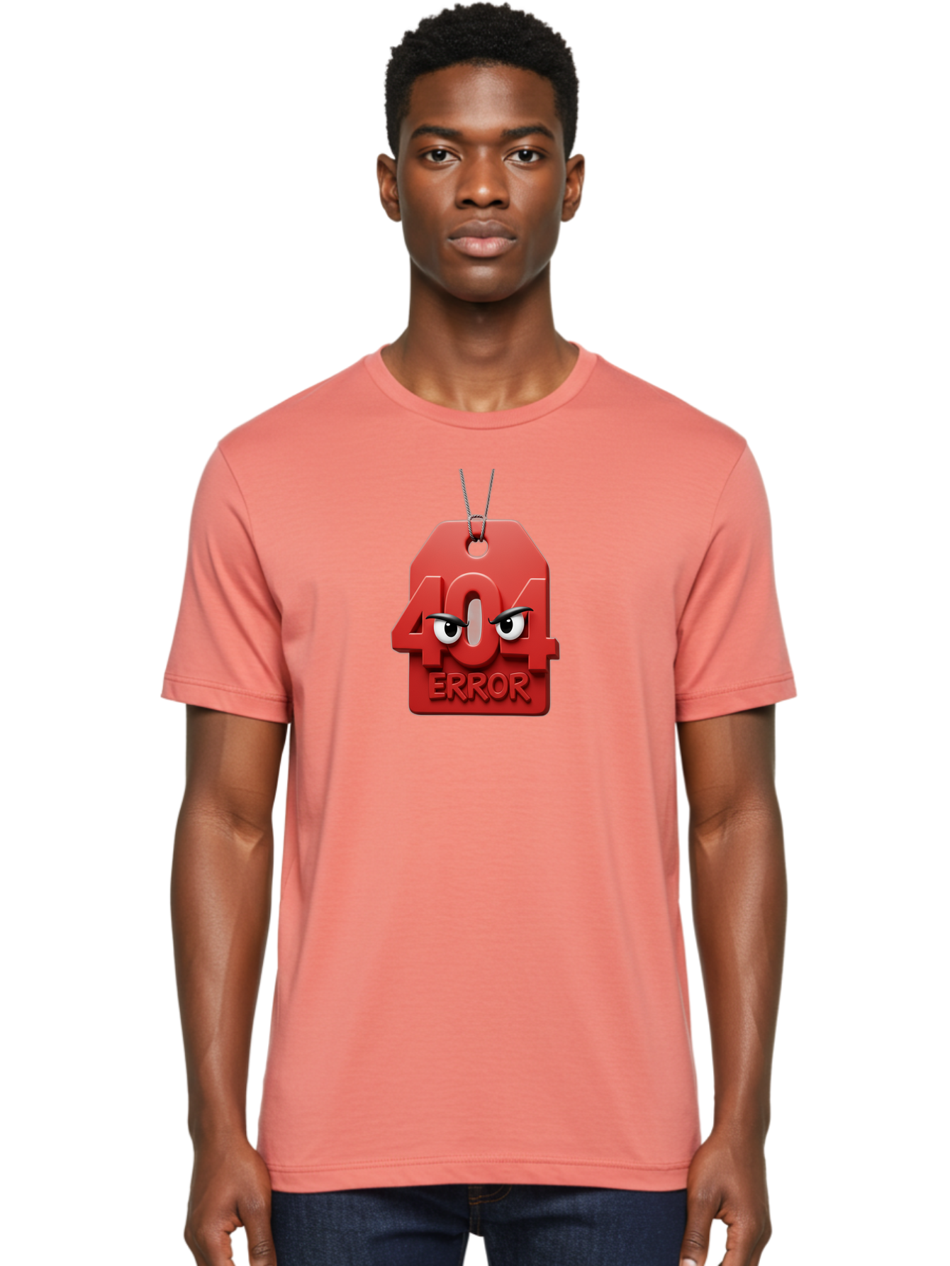 404-Error-6 Men'S Graphic Tee, 100% Cotton, Comfortable Casual Summer Wear, Machine Washable, 404 Error Page, Page Not Found, Error Message, Website Glitch, Web Development Issue, Technical Problem, 404 Error Baa080