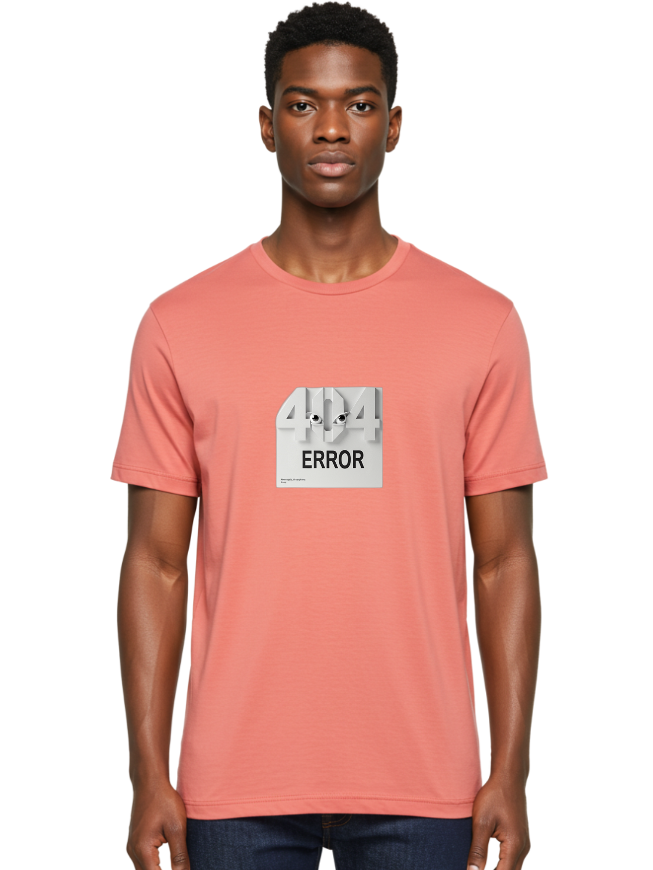 404-Error-8 Men'S Graphic Tee, 100% Cotton, Comfortable Casual Summer Wear, Machine Washable, 404 Error, Page Not Found, Broken Link, Website Error Message, Page Not Available, Error Code 404, Website Maintenance Baa082