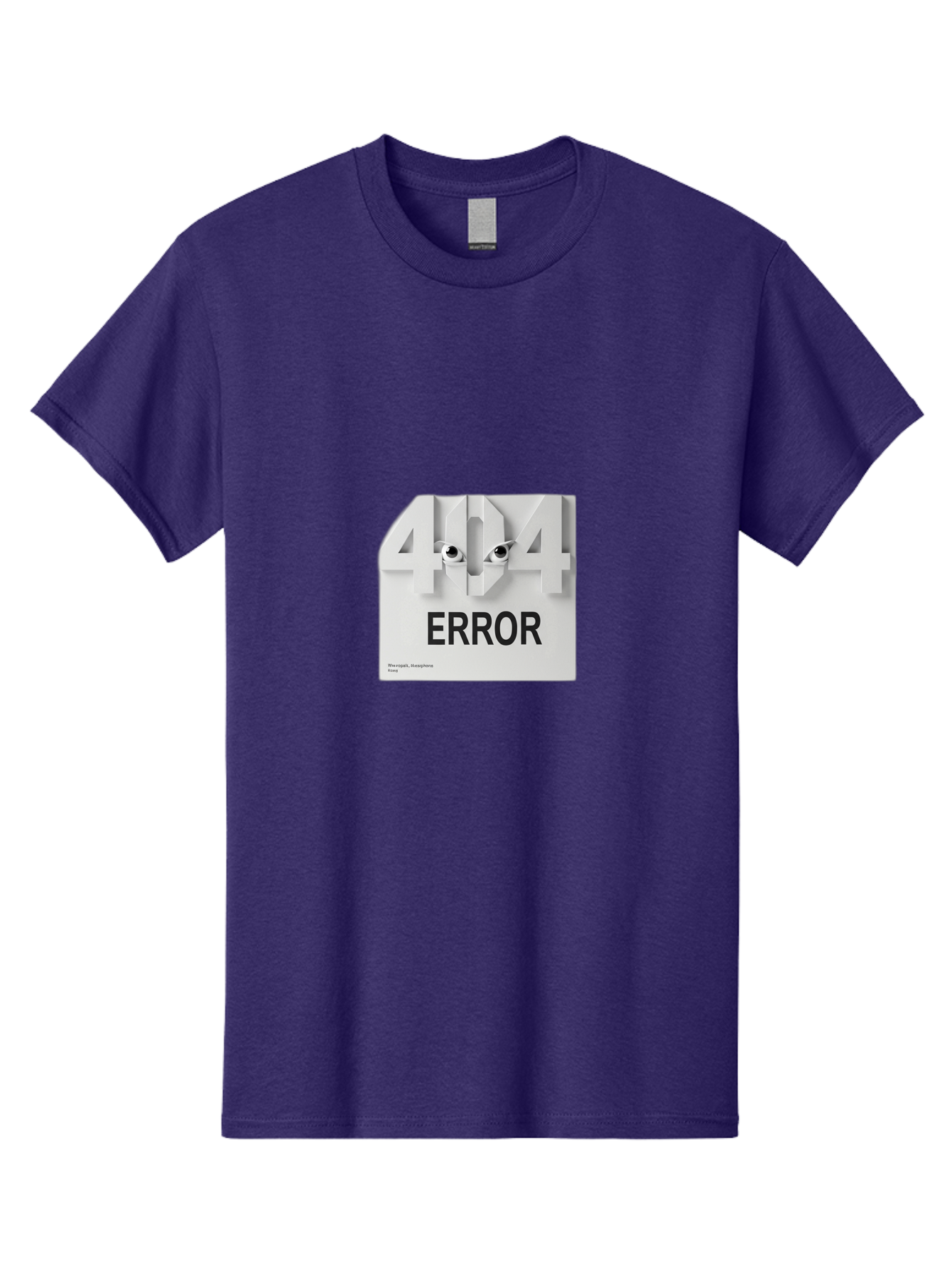 404-Error-8 Men'S Graphic Tee, 100% Cotton, Comfortable Casual Summer Wear, Machine Washable, 404 Error, Page Not Found, Broken Link, Website Error Message, Page Not Available, Error Code 404, Website Maintenance Baa082