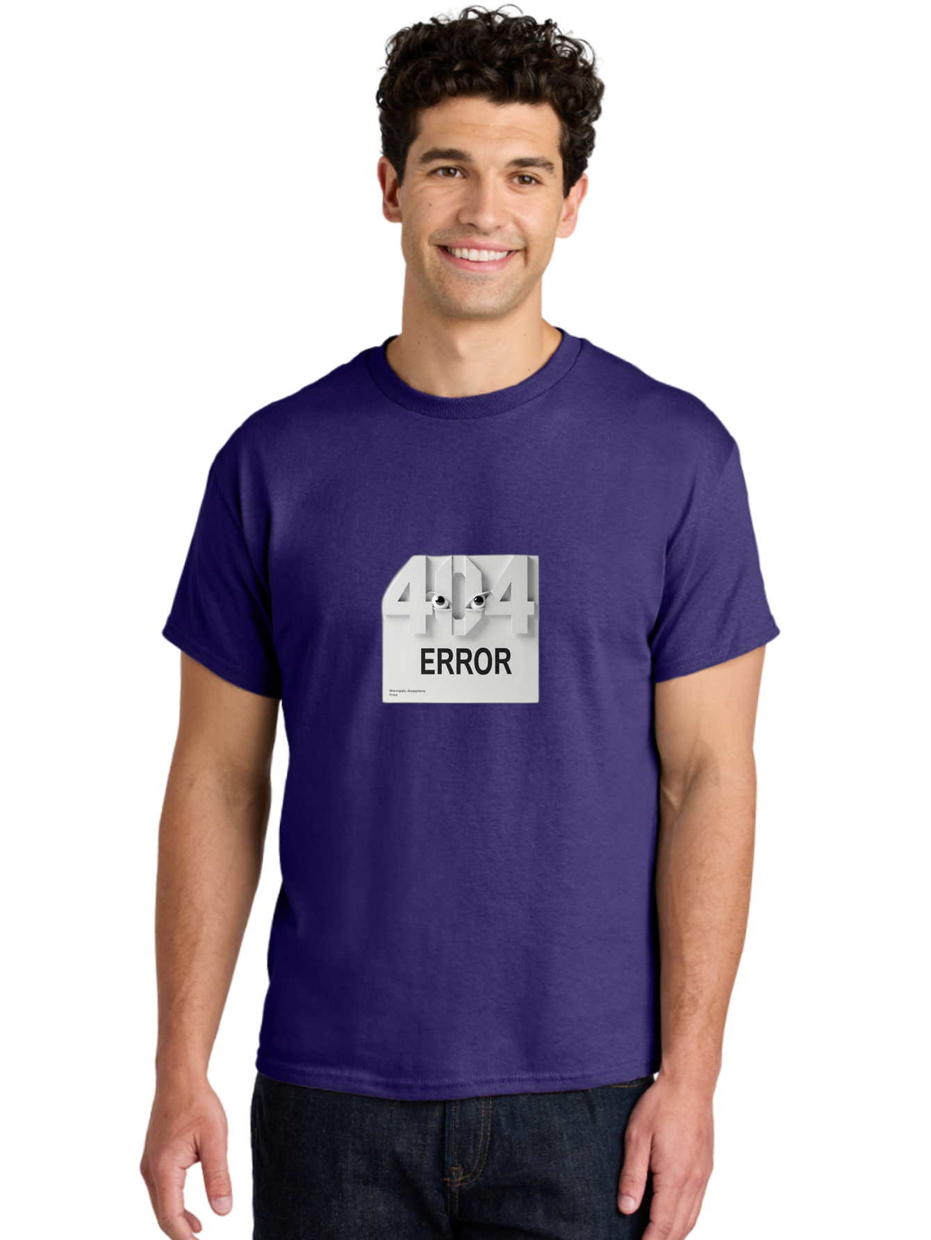 404-Error-8 Men'S Graphic Tee, 100% Cotton, Comfortable Casual Summer Wear, Machine Washable, 404 Error, Page Not Found, Broken Link, Website Error Message, Page Not Available, Error Code 404, Website Maintenance Baa082