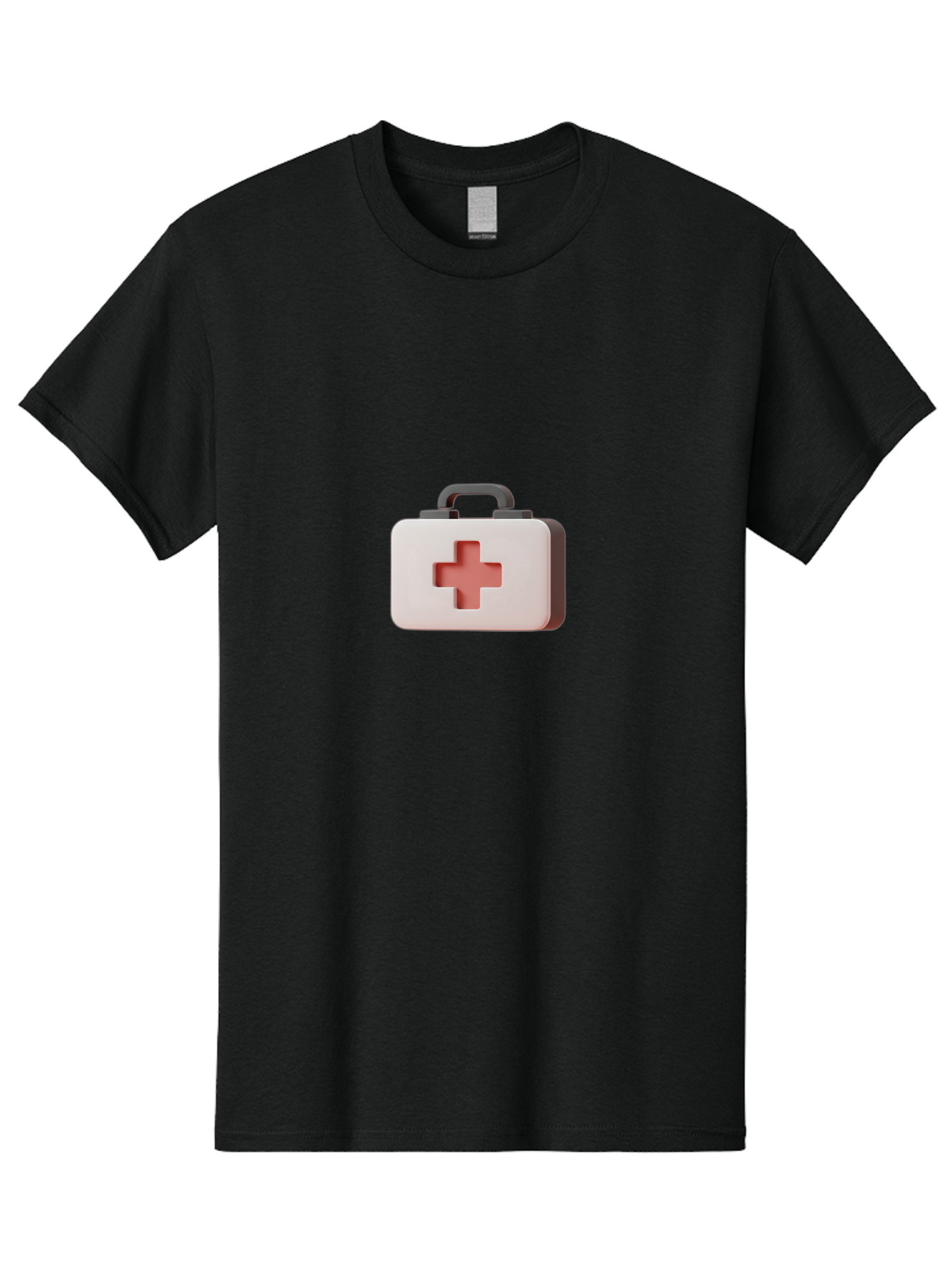 Aid-Kit-2 Men'S Graphic Tee, 100% Cotton, Comfortable Casual Summer Wear, Machine Washable, First Aid Kit, Medical Cross, Health Care, Emergency Response, Medical Symbol, Red Cross Baa125
