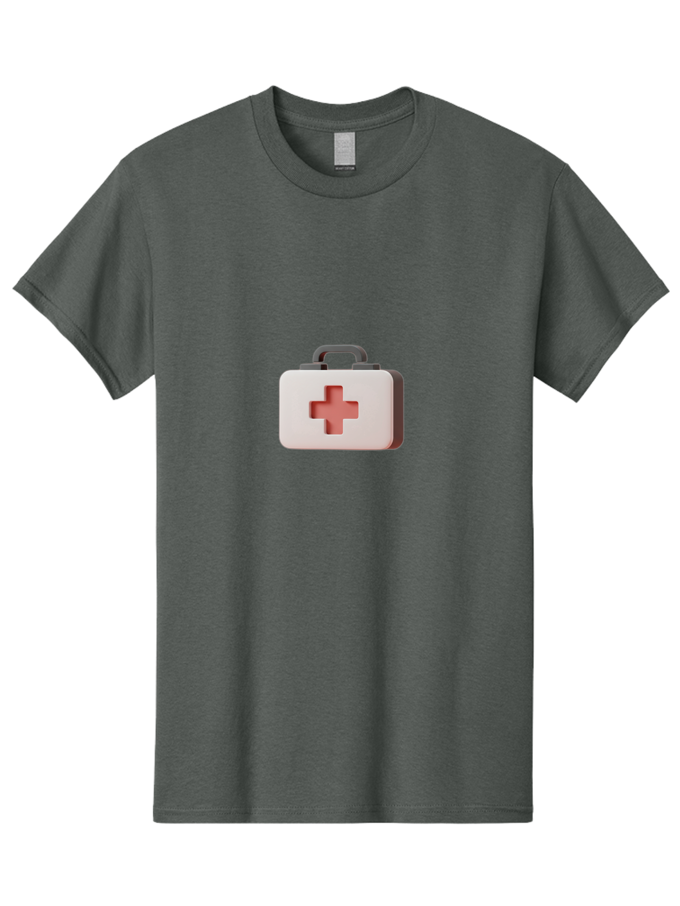 Aid-Kit-2 Men'S Graphic Tee, 100% Cotton, Comfortable Casual Summer Wear, Machine Washable, First Aid Kit, Medical Cross, Health Care, Emergency Response, Medical Symbol, Red Cross Baa125