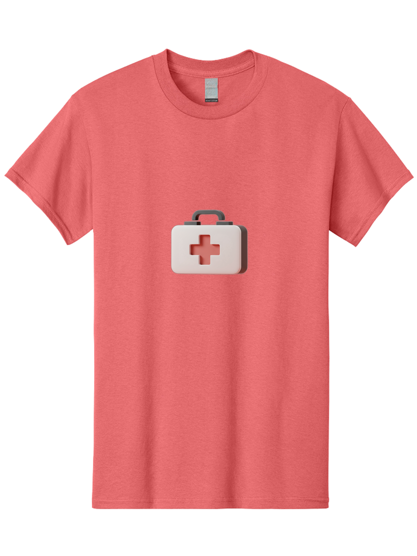 Aid-Kit-2 Men'S Graphic Tee, 100% Cotton, Comfortable Casual Summer Wear, Machine Washable, First Aid Kit, Medical Cross, Health Care, Emergency Response, Medical Symbol, Red Cross Baa125