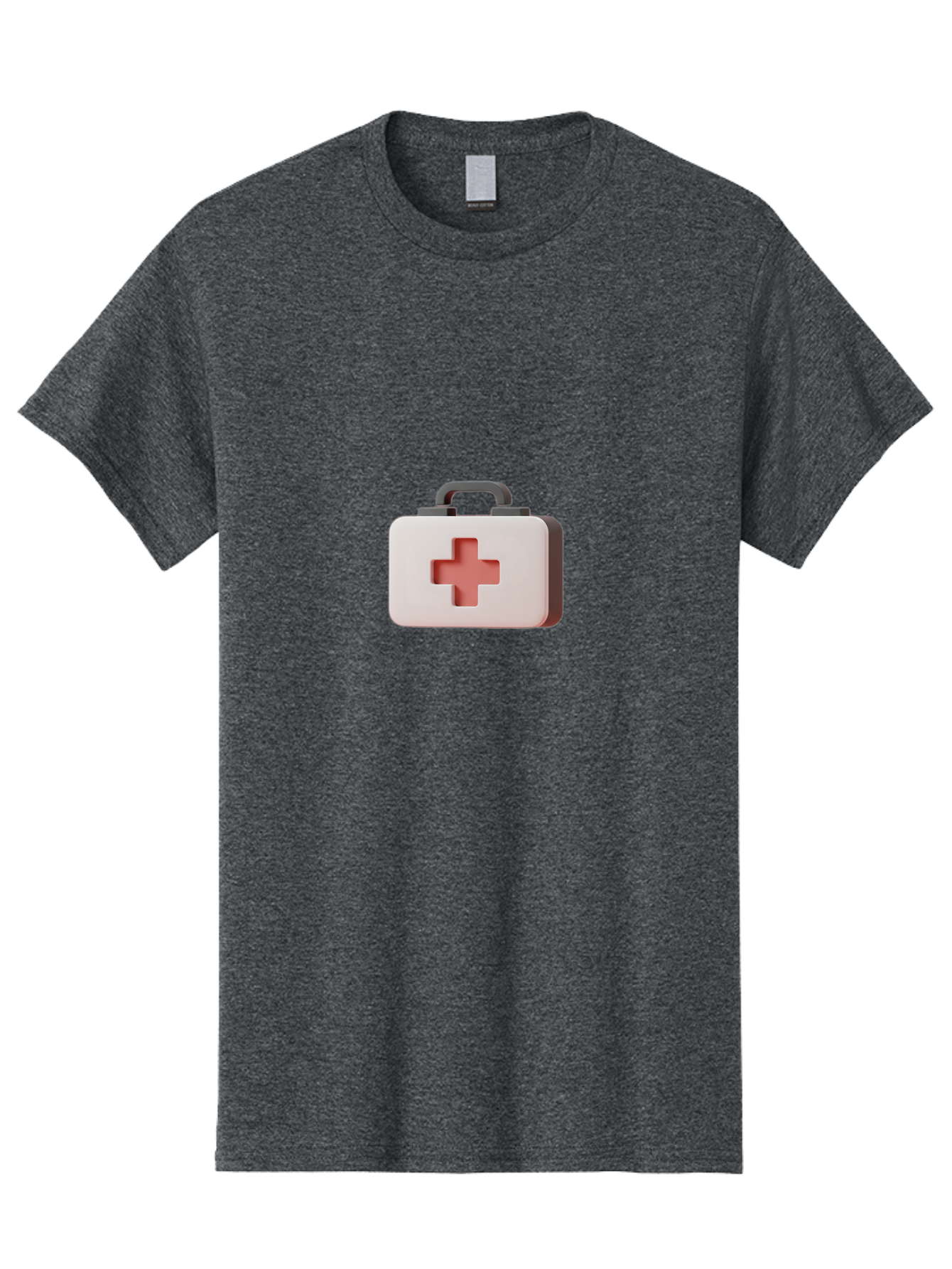 Aid-Kit-2 Men'S Graphic Tee, 100% Cotton, Comfortable Casual Summer Wear, Machine Washable, First Aid Kit, Medical Cross, Health Care, Emergency Response, Medical Symbol, Red Cross Baa125