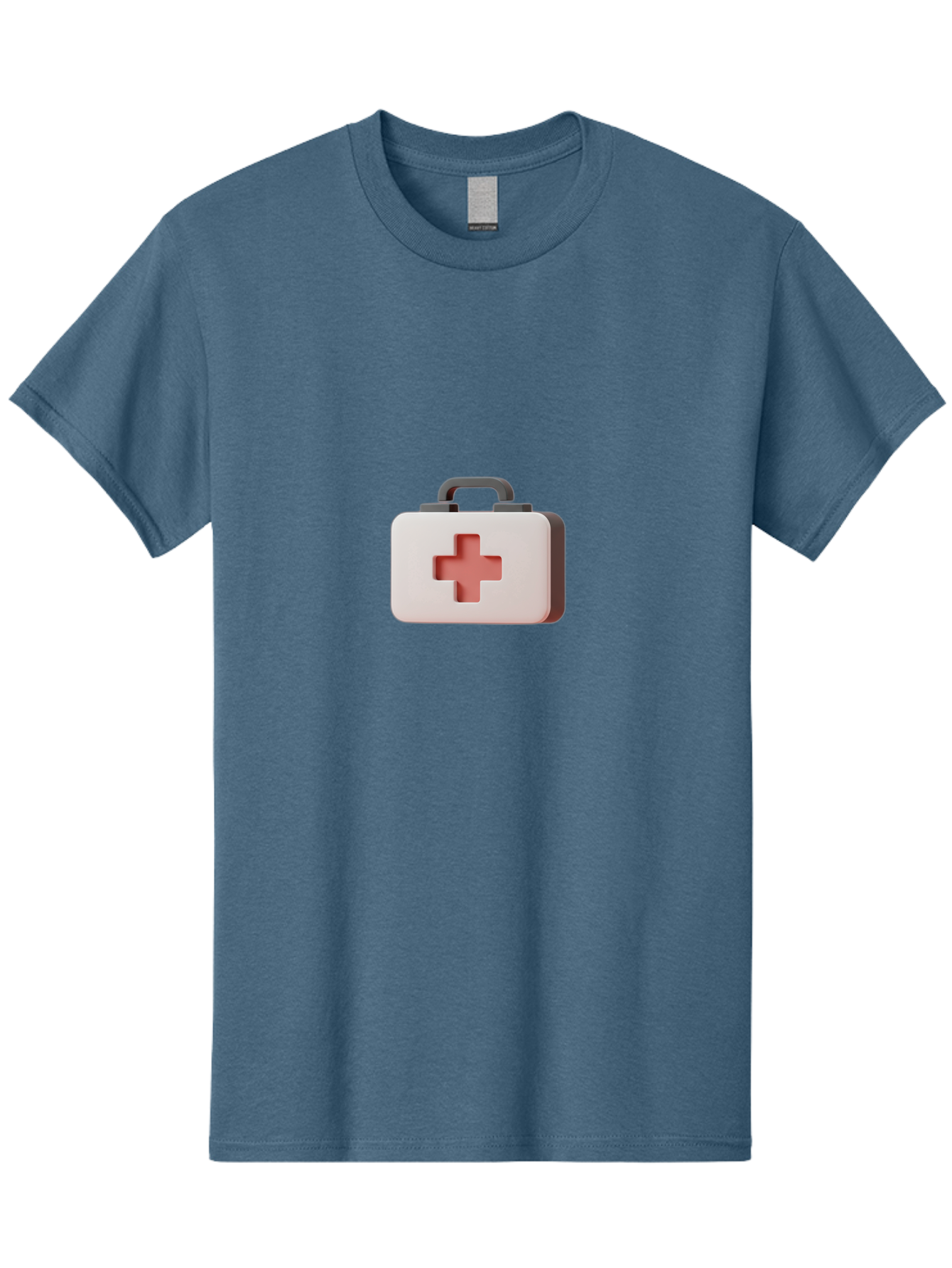 Aid-Kit-2 Men'S Graphic Tee, 100% Cotton, Comfortable Casual Summer Wear, Machine Washable, First Aid Kit, Medical Cross, Health Care, Emergency Response, Medical Symbol, Red Cross Baa125