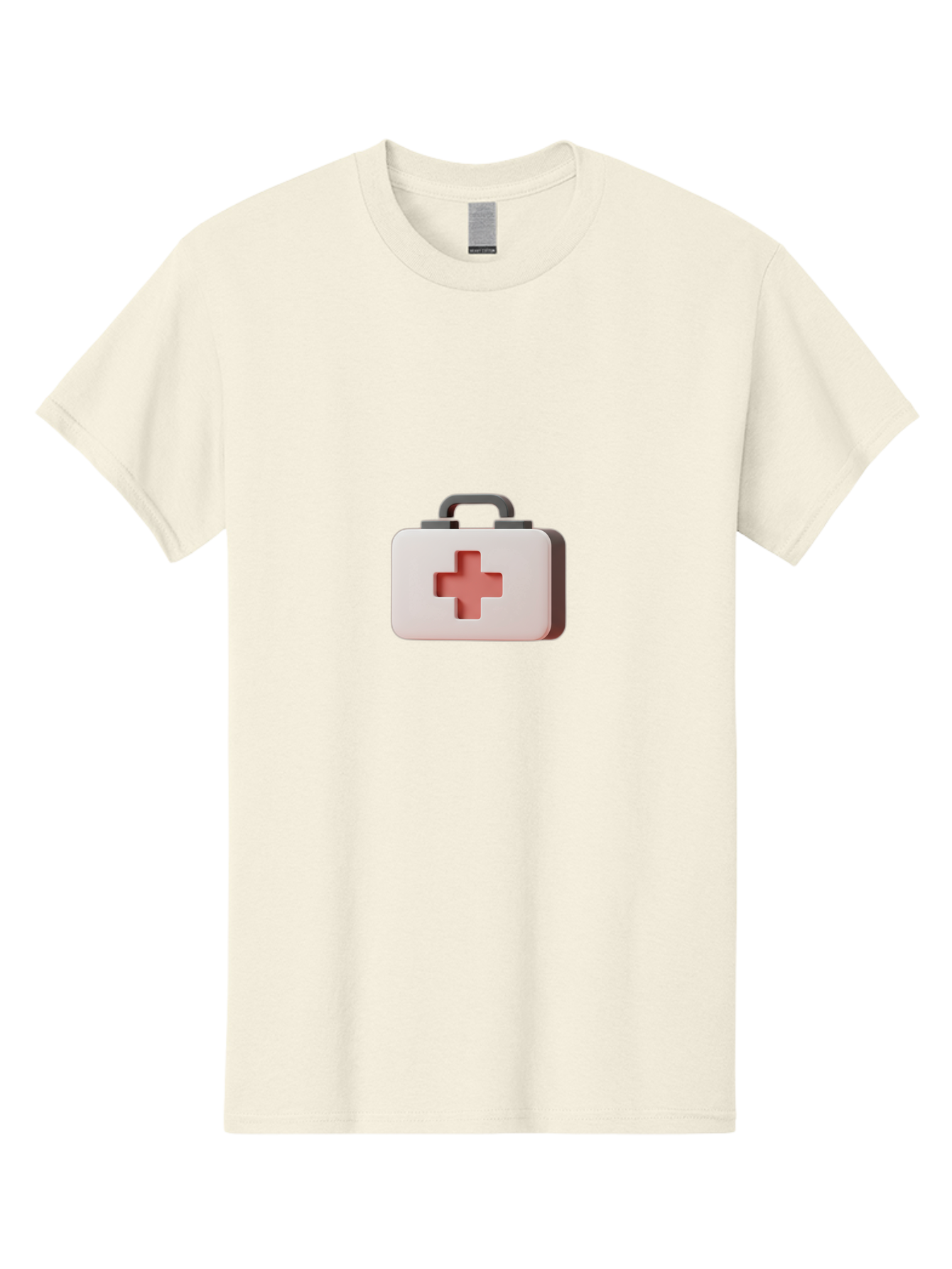 Aid-Kit-2 Men'S Graphic Tee, 100% Cotton, Comfortable Casual Summer Wear, Machine Washable, First Aid Kit, Medical Cross, Health Care, Emergency Response, Medical Symbol, Red Cross Baa125
