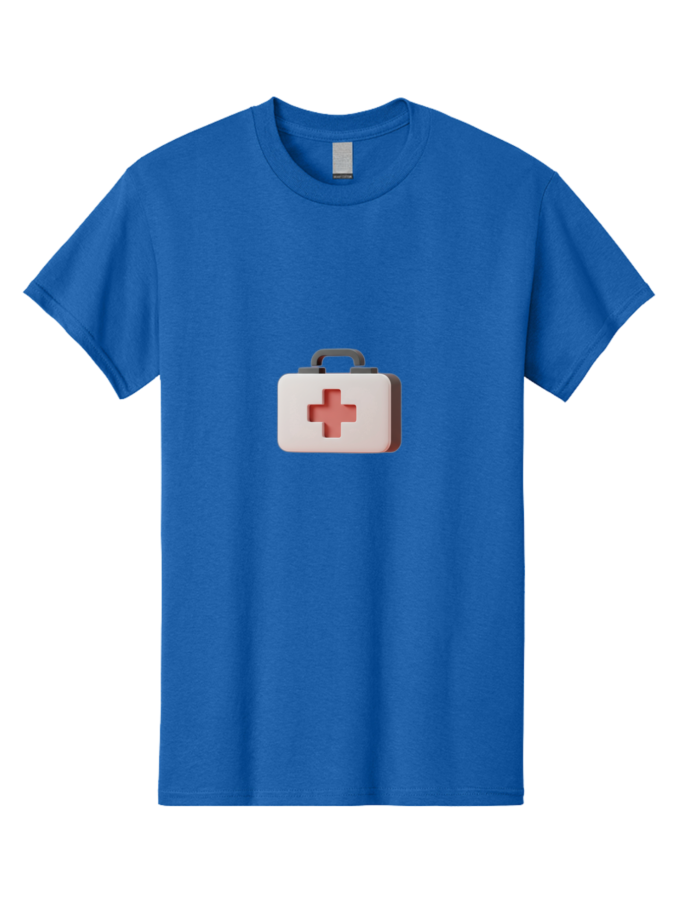 Aid-Kit-2 Men'S Graphic Tee, 100% Cotton, Comfortable Casual Summer Wear, Machine Washable, First Aid Kit, Medical Cross, Health Care, Emergency Response, Medical Symbol, Red Cross Baa125