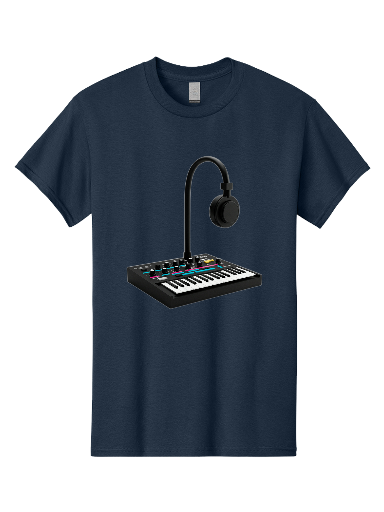 Arturia-Minilab-Mkii Men'S Graphic Tee, 100% Cotton, Comfortable Casual Summer Wear, Machine Washable, Korg Minilogue Synthesizer, Electronic Music Production, Sound Design, Music Creation, Audio Equipment, Midi Controller, Music Gear, Baa140