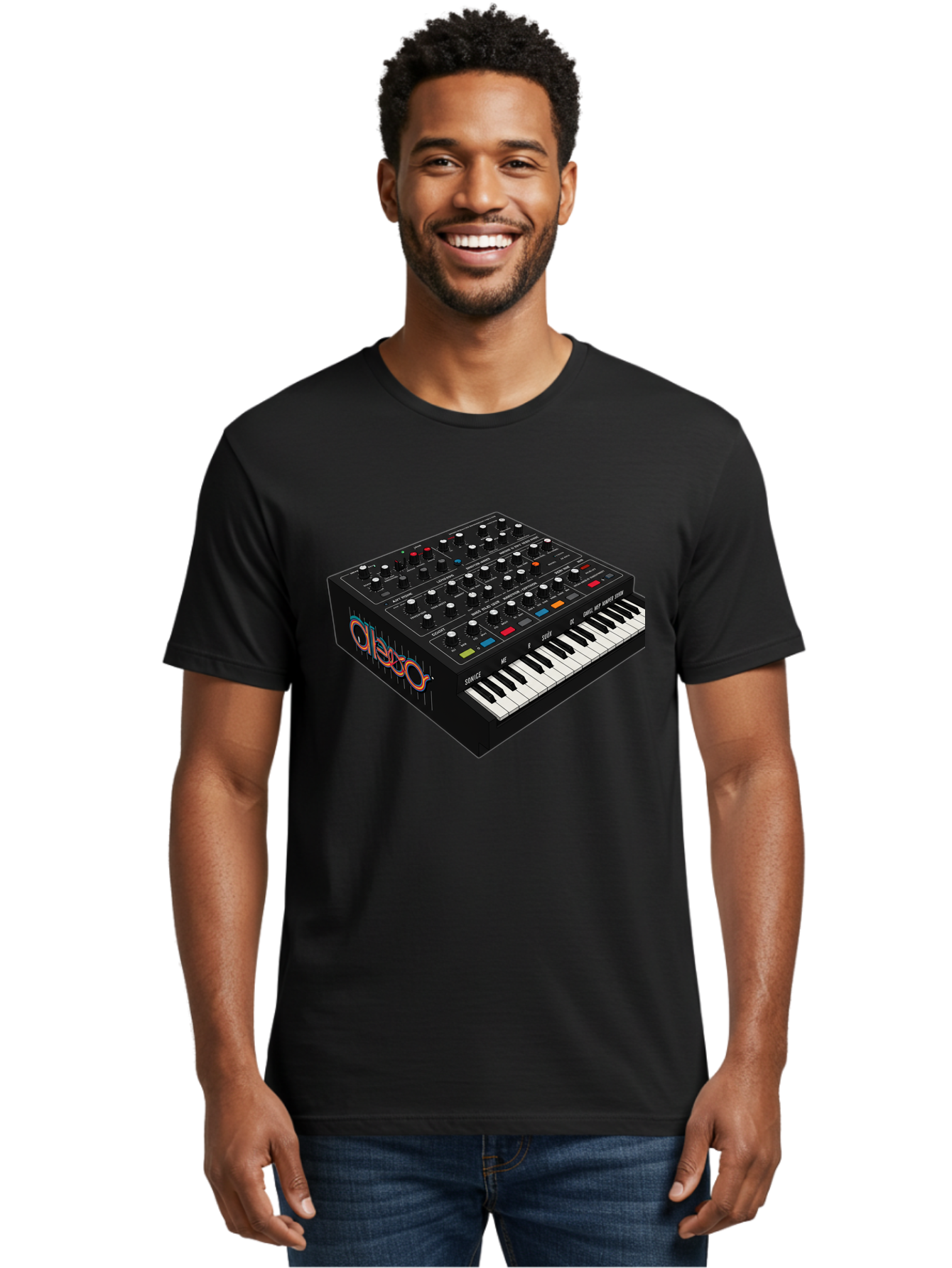 Arturia-Minilab Men'S Graphic Tee, 100% Cotton, Comfortable Casual Summer Wear, Machine Washable, Electronic Keyboard, Synthesizer, Music Production, Sound Design, Midi Controller, Music Technology, Audio Equipment, Musical Instrument, Baa141
