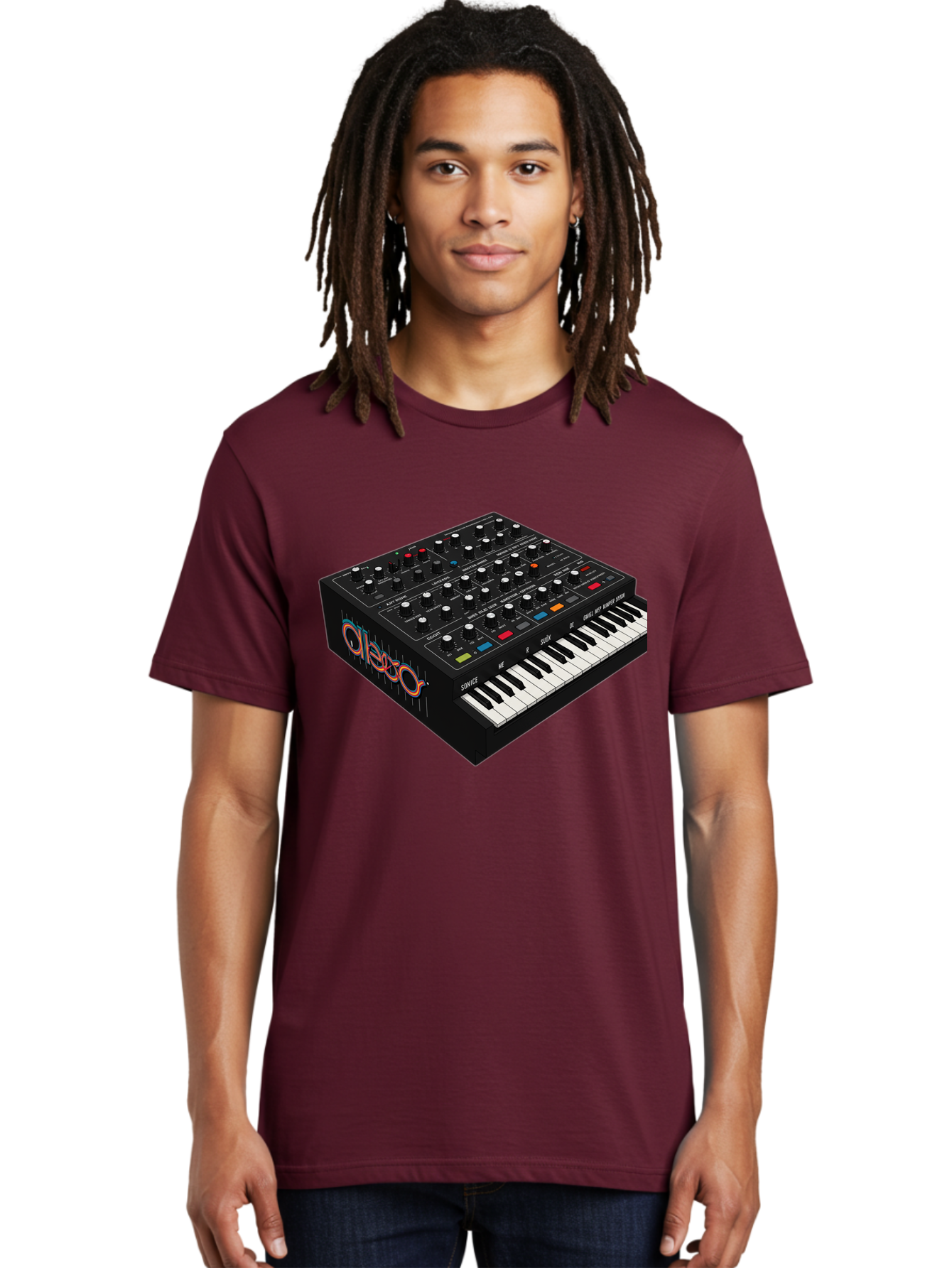 Arturia-Minilab Men'S Graphic Tee, 100% Cotton, Comfortable Casual Summer Wear, Machine Washable, Electronic Keyboard, Synthesizer, Music Production, Sound Design, Midi Controller, Music Technology, Audio Equipment, Musical Instrument, Baa141