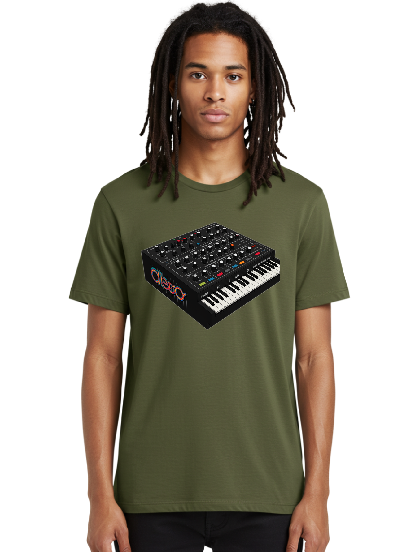 Arturia-Minilab Men'S Graphic Tee, 100% Cotton, Comfortable Casual Summer Wear, Machine Washable, Electronic Keyboard, Synthesizer, Music Production, Sound Design, Midi Controller, Music Technology, Audio Equipment, Musical Instrument, Baa141