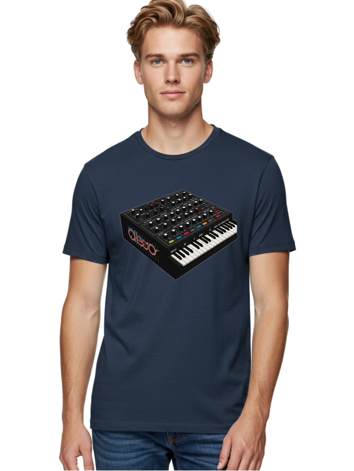 Arturia-Minilab Men'S Graphic Tee, 100% Cotton, Comfortable Casual Summer Wear, Machine Washable, Electronic Keyboard, Synthesizer, Music Production, Sound Design, Midi Controller, Music Technology, Audio Equipment, Musical Instrument, Baa141