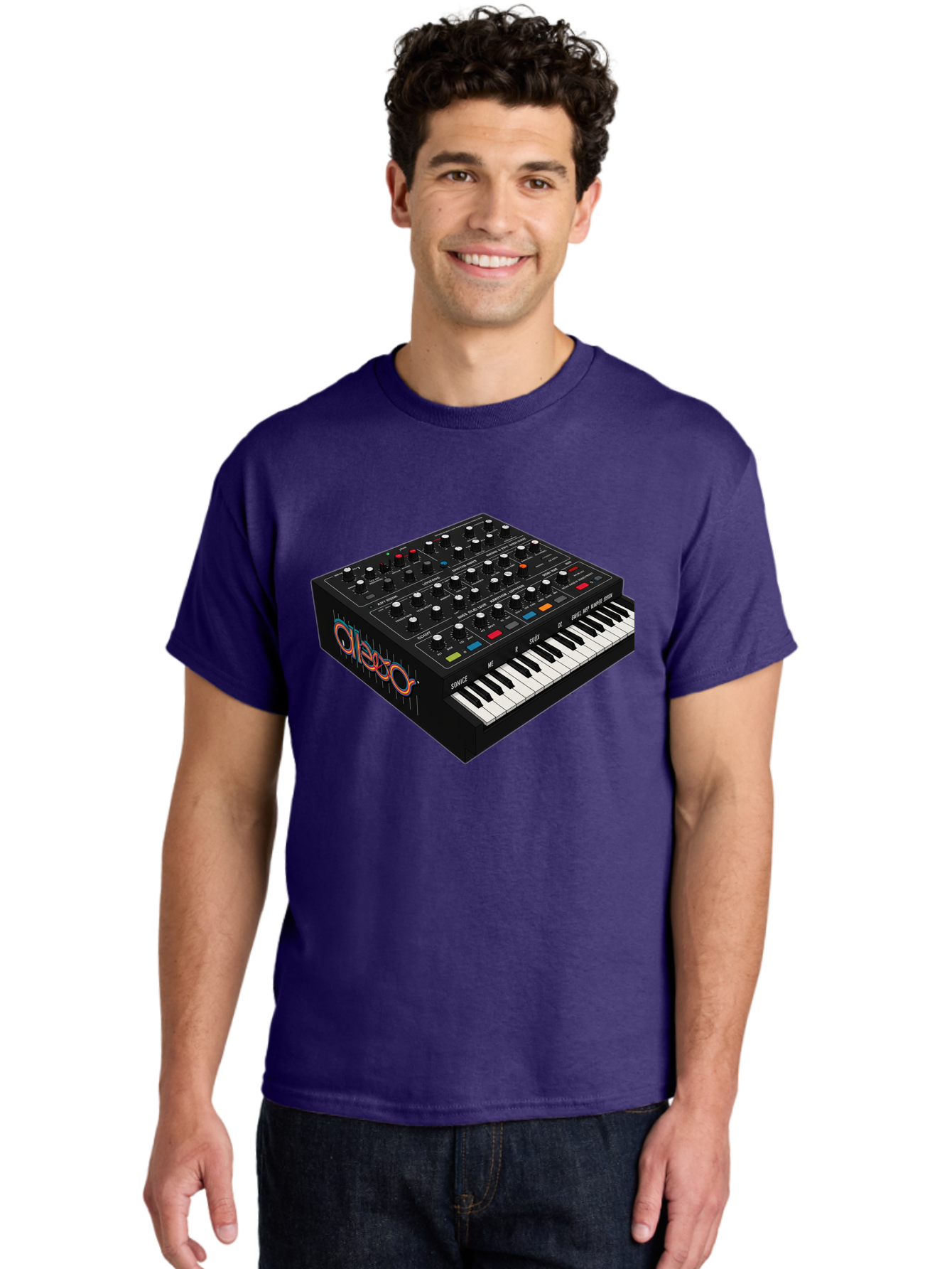 Arturia-Minilab Men'S Graphic Tee, 100% Cotton, Comfortable Casual Summer Wear, Machine Washable, Electronic Keyboard, Synthesizer, Music Production, Sound Design, Midi Controller, Music Technology, Audio Equipment, Musical Instrument, Baa141