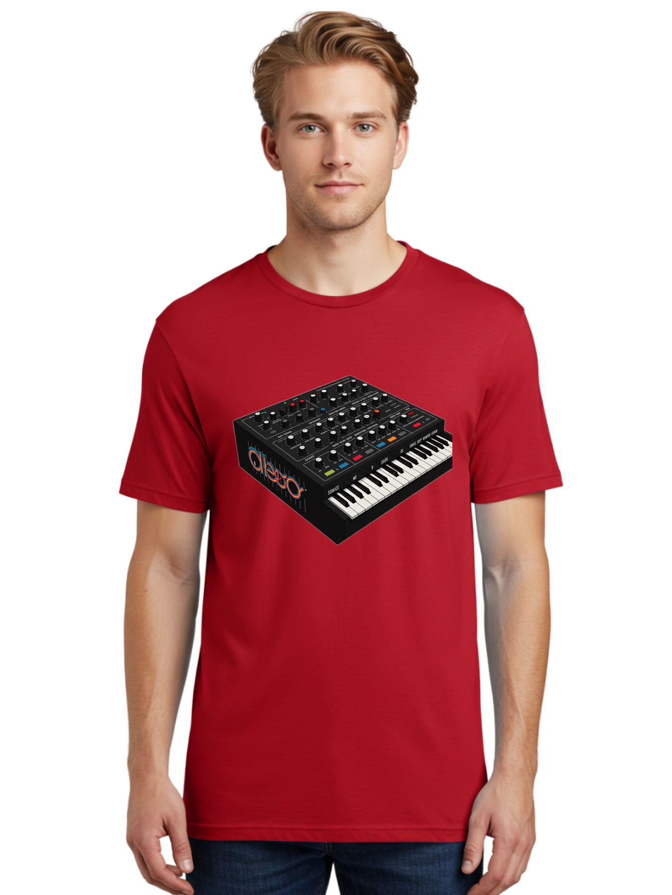 Arturia-Minilab Men'S Graphic Tee, 100% Cotton, Comfortable Casual Summer Wear, Machine Washable, Electronic Keyboard, Synthesizer, Music Production, Sound Design, Midi Controller, Music Technology, Audio Equipment, Musical Instrument, Baa141