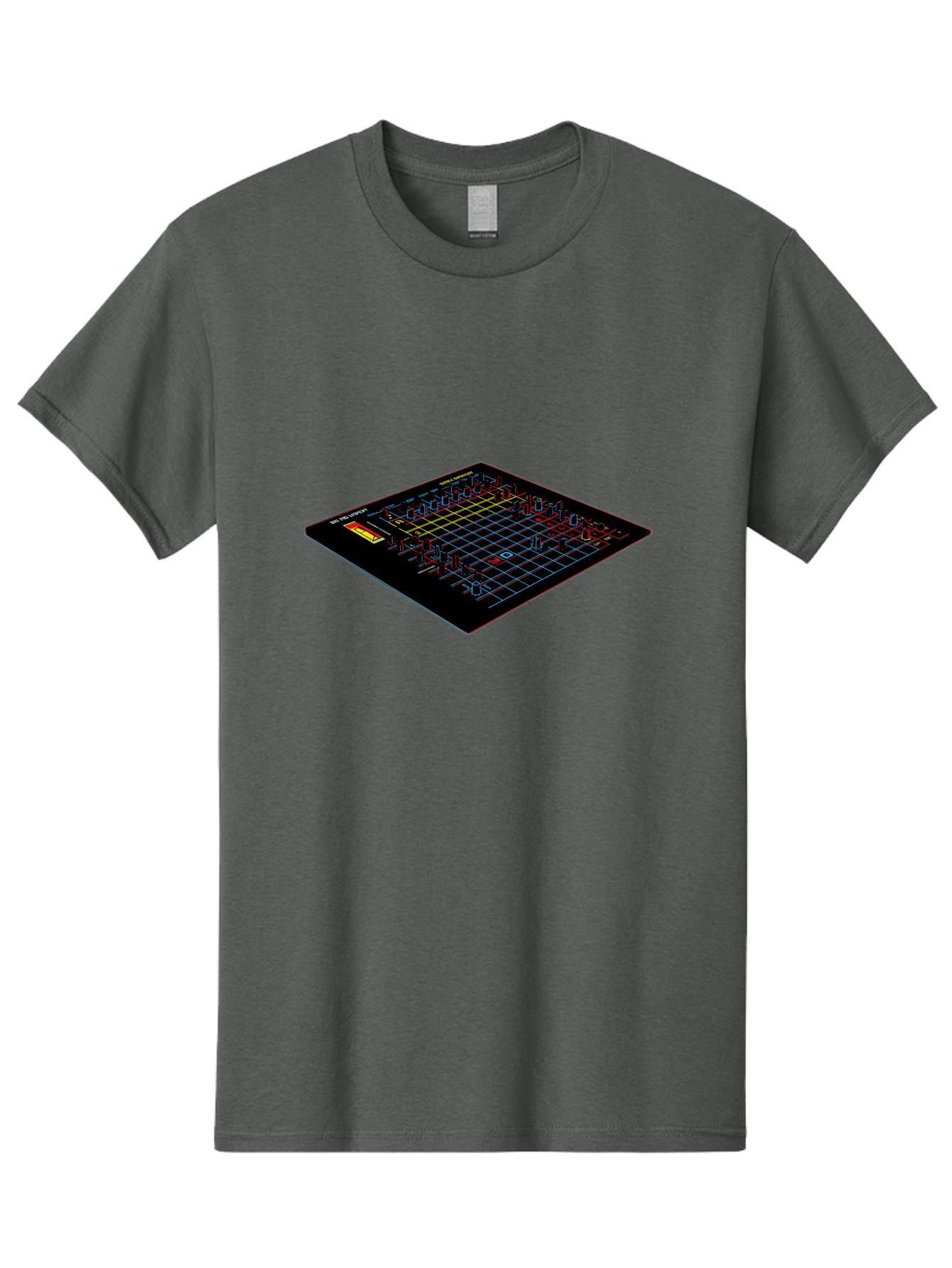 Battleship-Game-Board Men'S Graphic Tee, 100% Cotton, Comfortable Casual Summer Wear, Machine Washable, Battleship Game, Naval Combat, Strategy Game, Grid Layout, Battleship Theme, Game Board, Strategy Board Game, Naval Warfare, Classic Game, Baa155