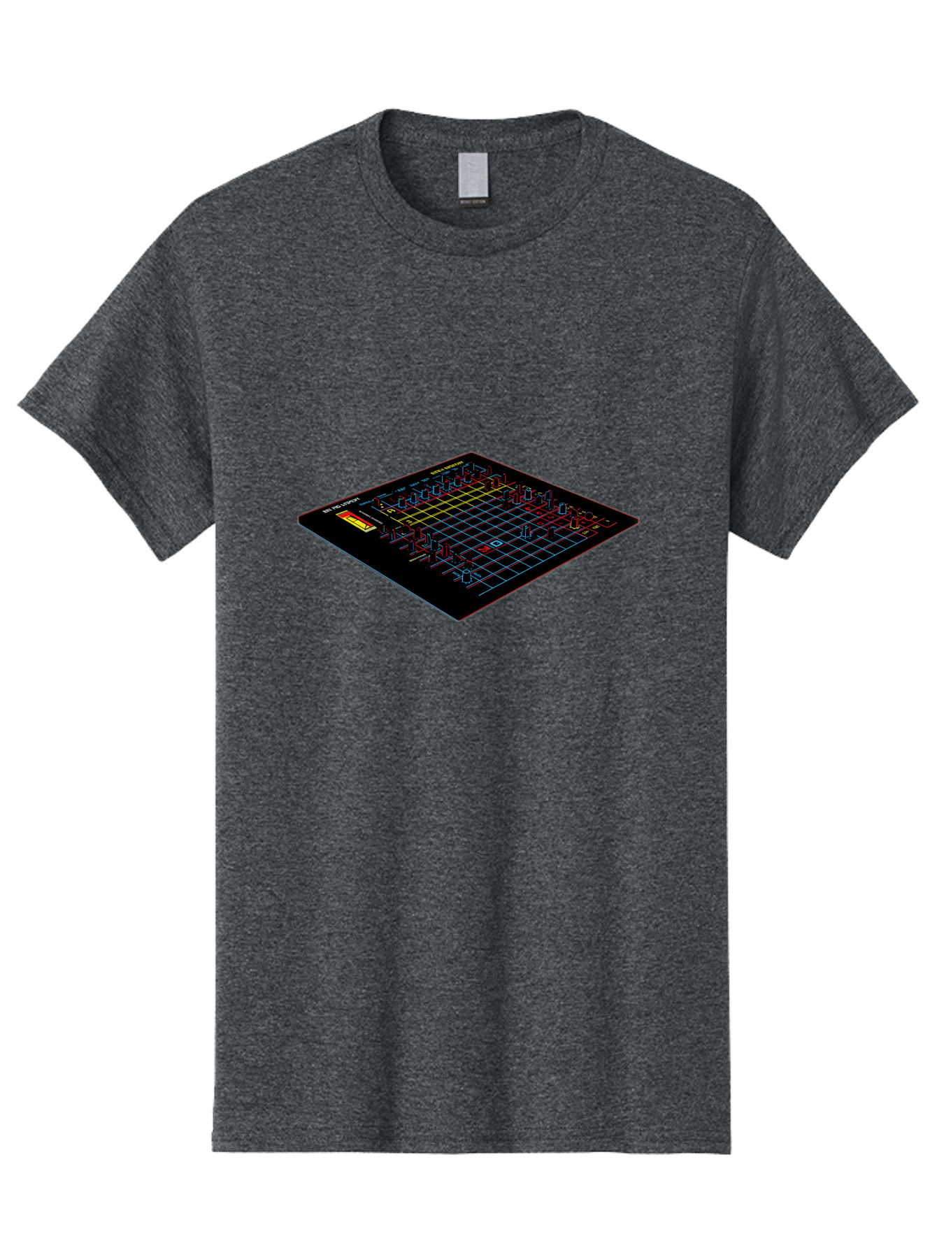 Battleship-Game-Board Men'S Graphic Tee, 100% Cotton, Comfortable Casual Summer Wear, Machine Washable, Battleship Game, Naval Combat, Strategy Game, Grid Layout, Battleship Theme, Game Board, Strategy Board Game, Naval Warfare, Classic Game, Baa155
