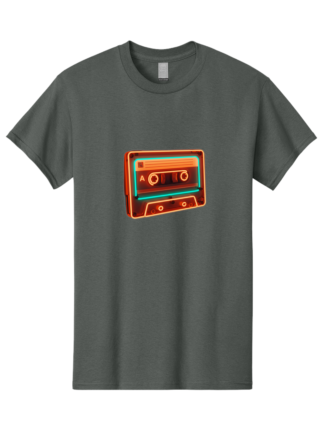 Cassette-Tape-4 Men'S Graphic Tee, 100% Cotton, Comfortable Casual Summer Wear, Machine Washable, Retro Cassette Tape, Vintage Music Format, Nostalgic Audio, Classic Sound, Music Player, Mixtape Culture, Nostalgic Vibes, Retro Technology, Baa262