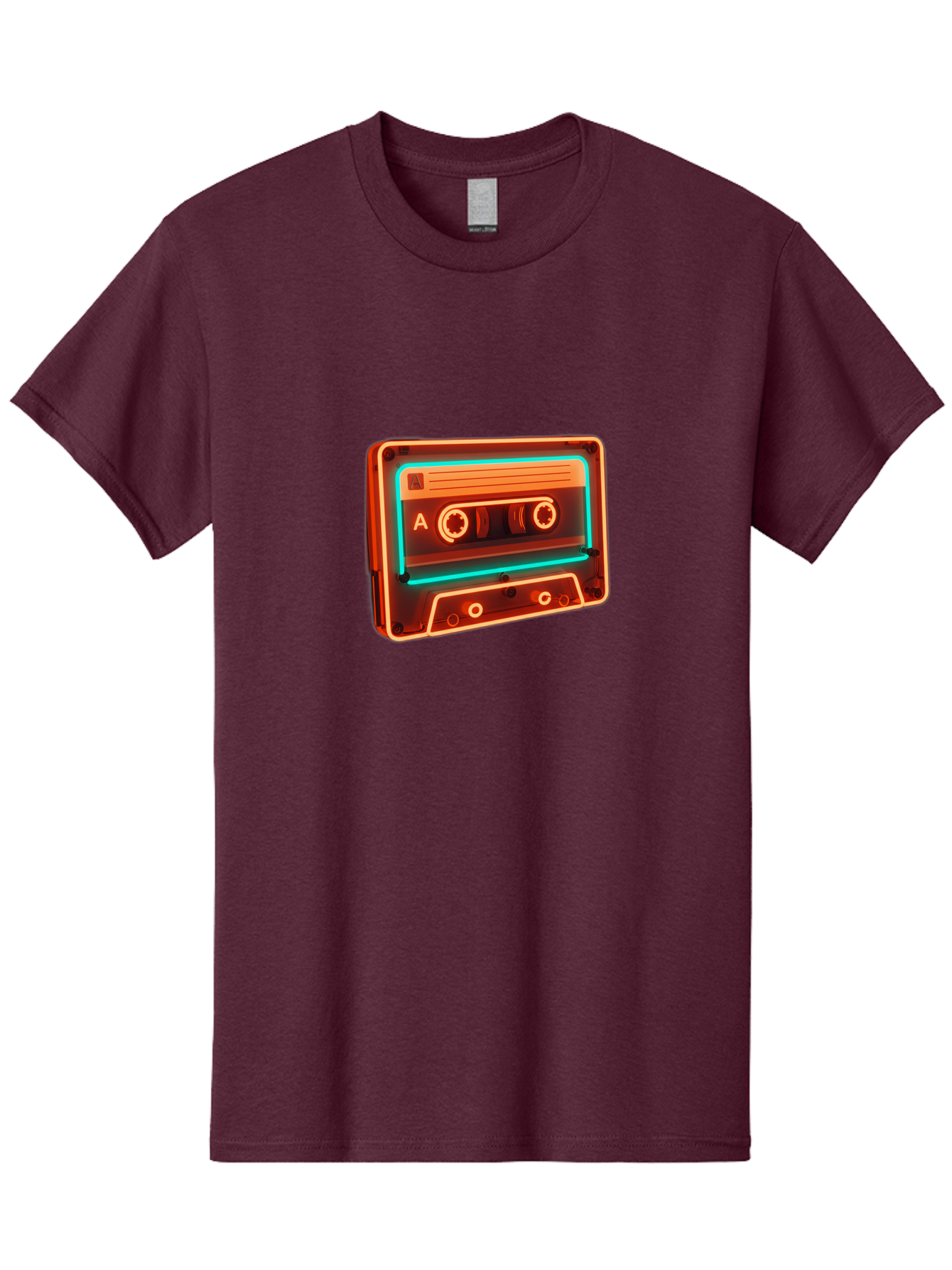 Cassette-Tape-4 Men'S Graphic Tee, 100% Cotton, Comfortable Casual Summer Wear, Machine Washable, Retro Cassette Tape, Vintage Music Format, Nostalgic Audio, Classic Sound, Music Player, Mixtape Culture, Nostalgic Vibes, Retro Technology, Baa262