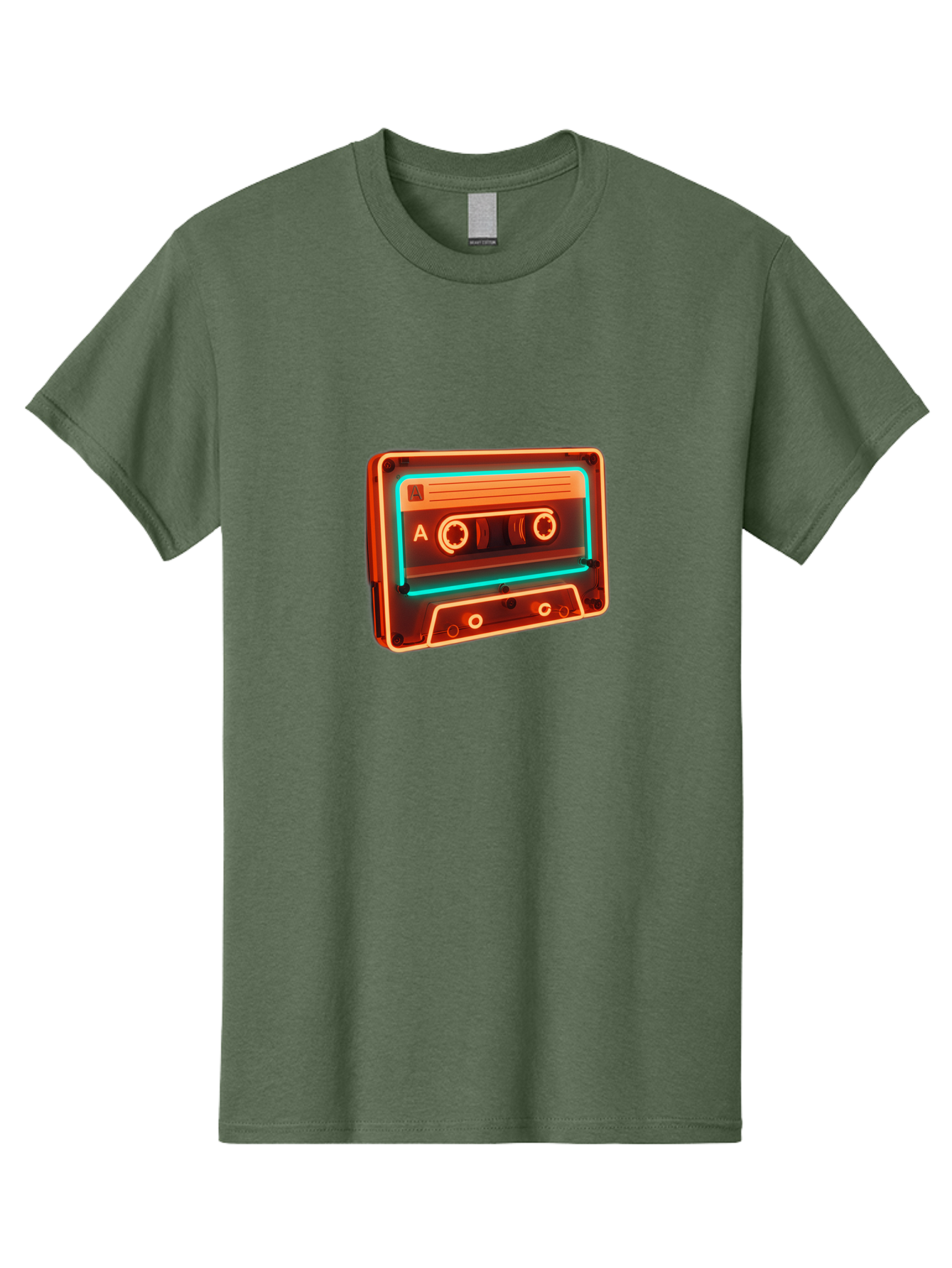 Cassette-Tape-4 Men'S Graphic Tee, 100% Cotton, Comfortable Casual Summer Wear, Machine Washable, Retro Cassette Tape, Vintage Music Format, Nostalgic Audio, Classic Sound, Music Player, Mixtape Culture, Nostalgic Vibes, Retro Technology, Baa262