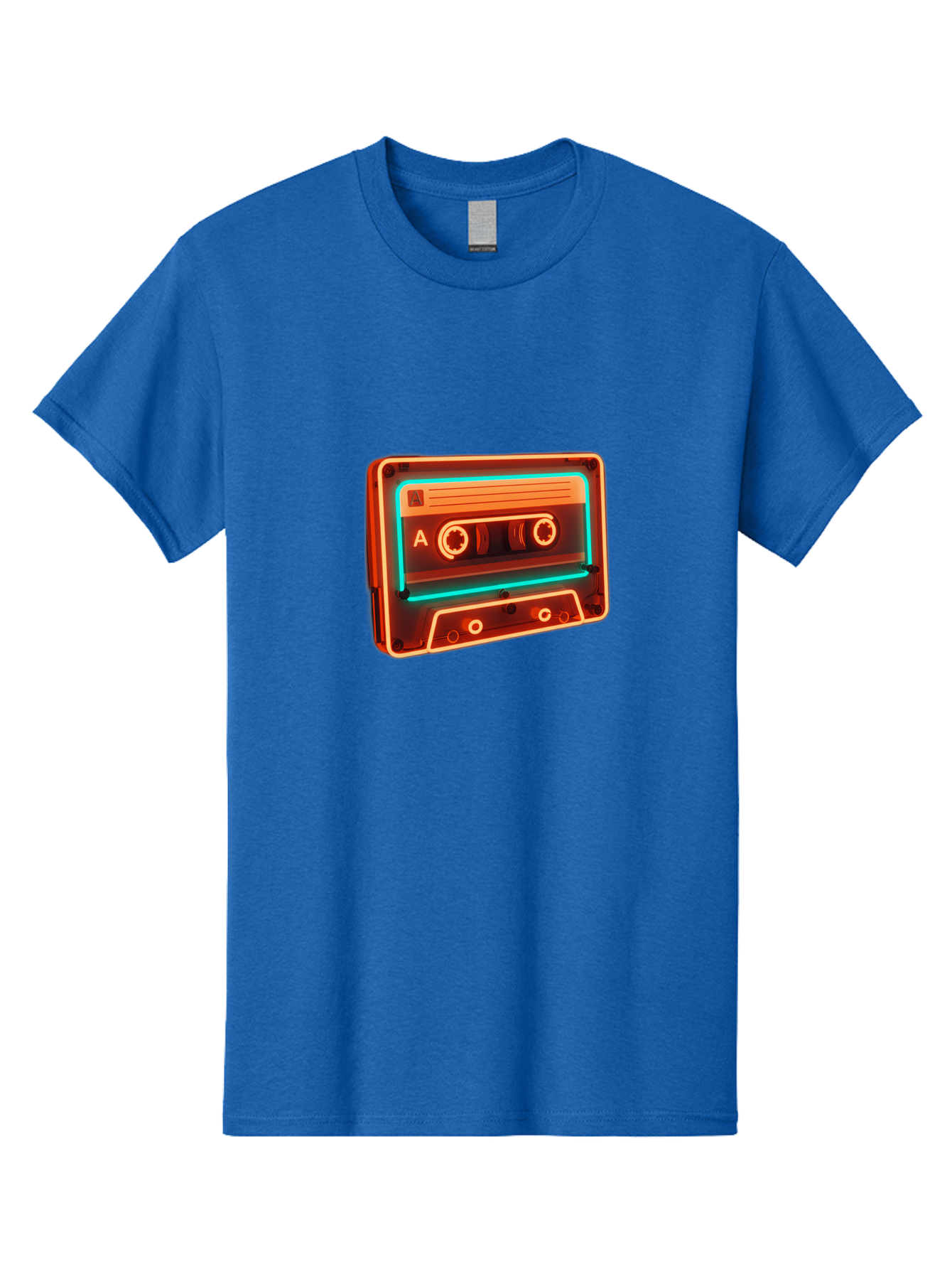 Cassette-Tape-4 Men'S Graphic Tee, 100% Cotton, Comfortable Casual Summer Wear, Machine Washable, Retro Cassette Tape, Vintage Music Format, Nostalgic Audio, Classic Sound, Music Player, Mixtape Culture, Nostalgic Vibes, Retro Technology, Baa262